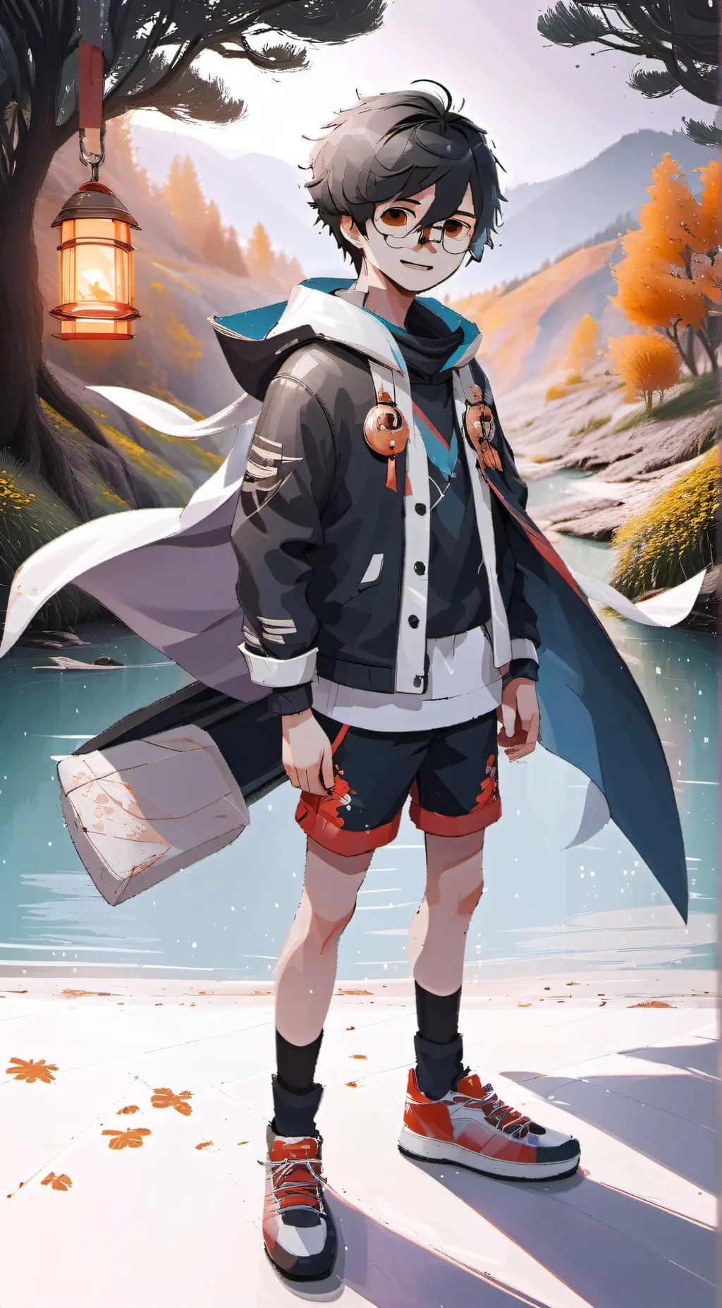 ai character: Rocky Kai background