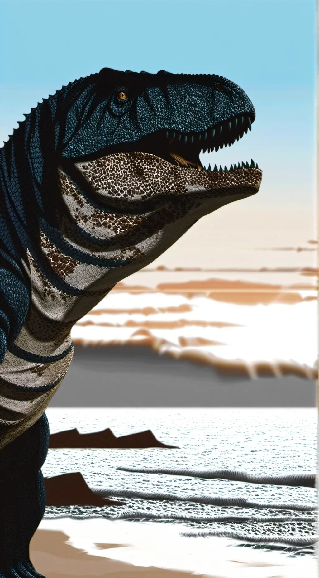 ai character: Giganotosaurus  background