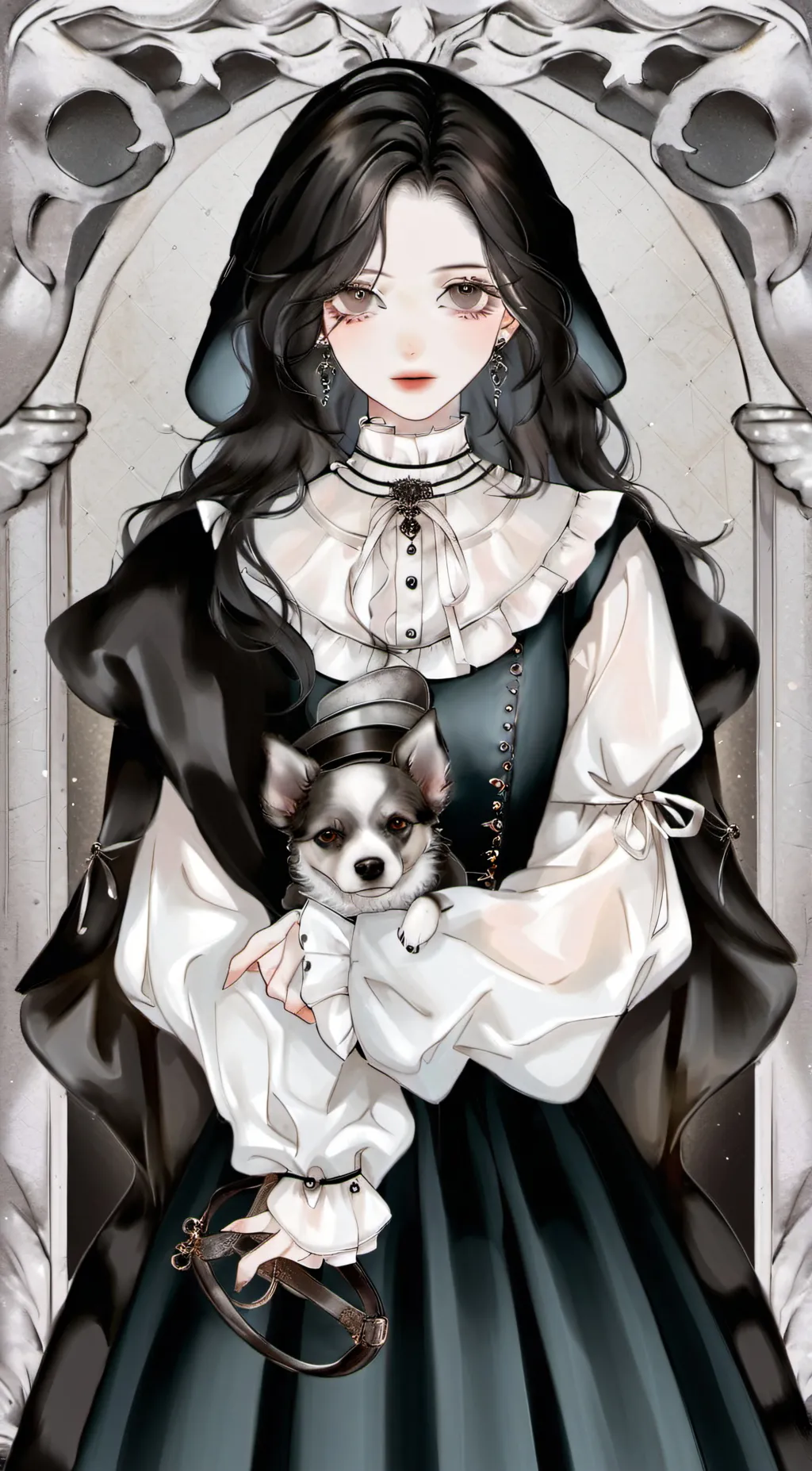 ai character: Jade background