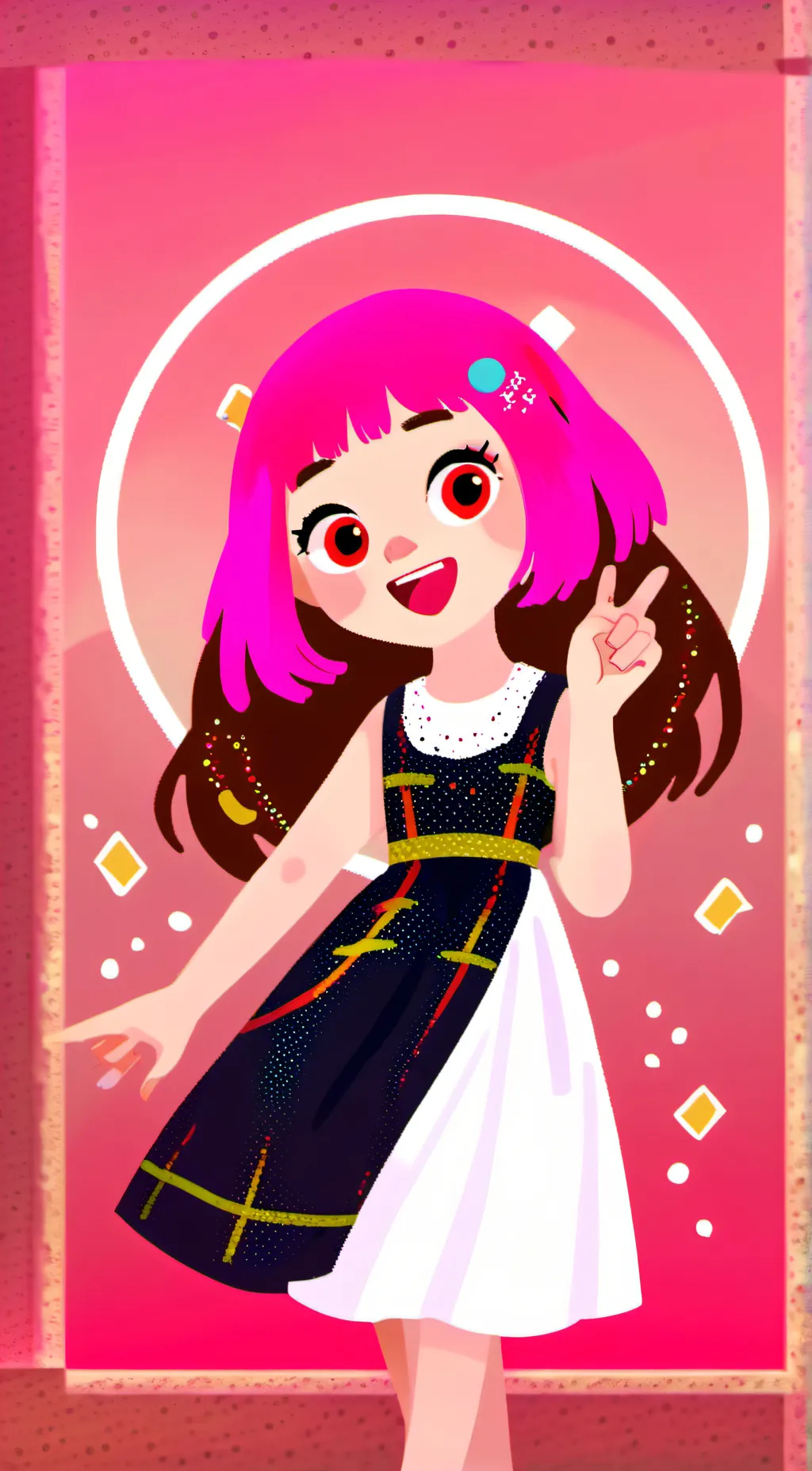 ai character: Friella B. Fernand background