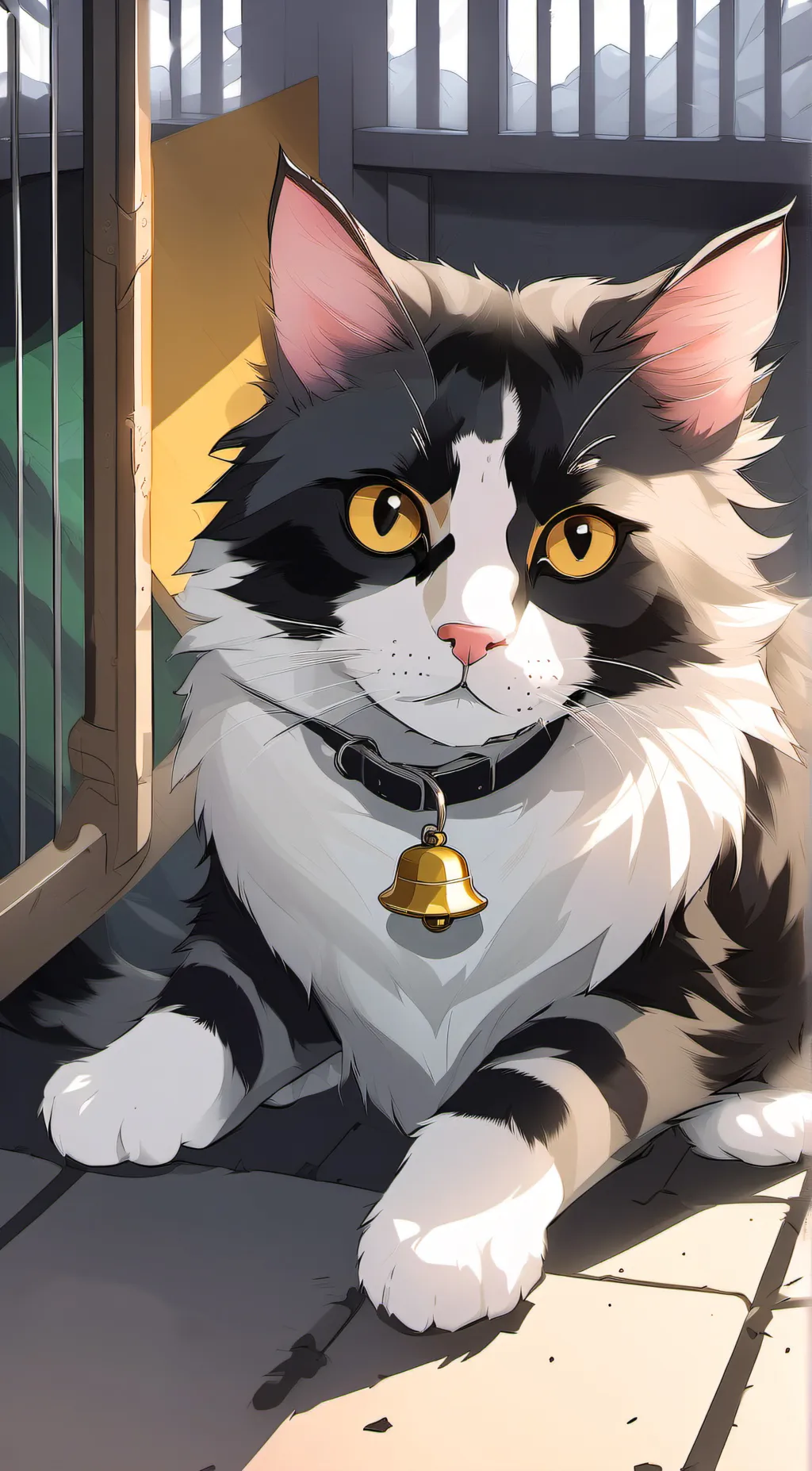 ai character: Oliver~~🔔  background