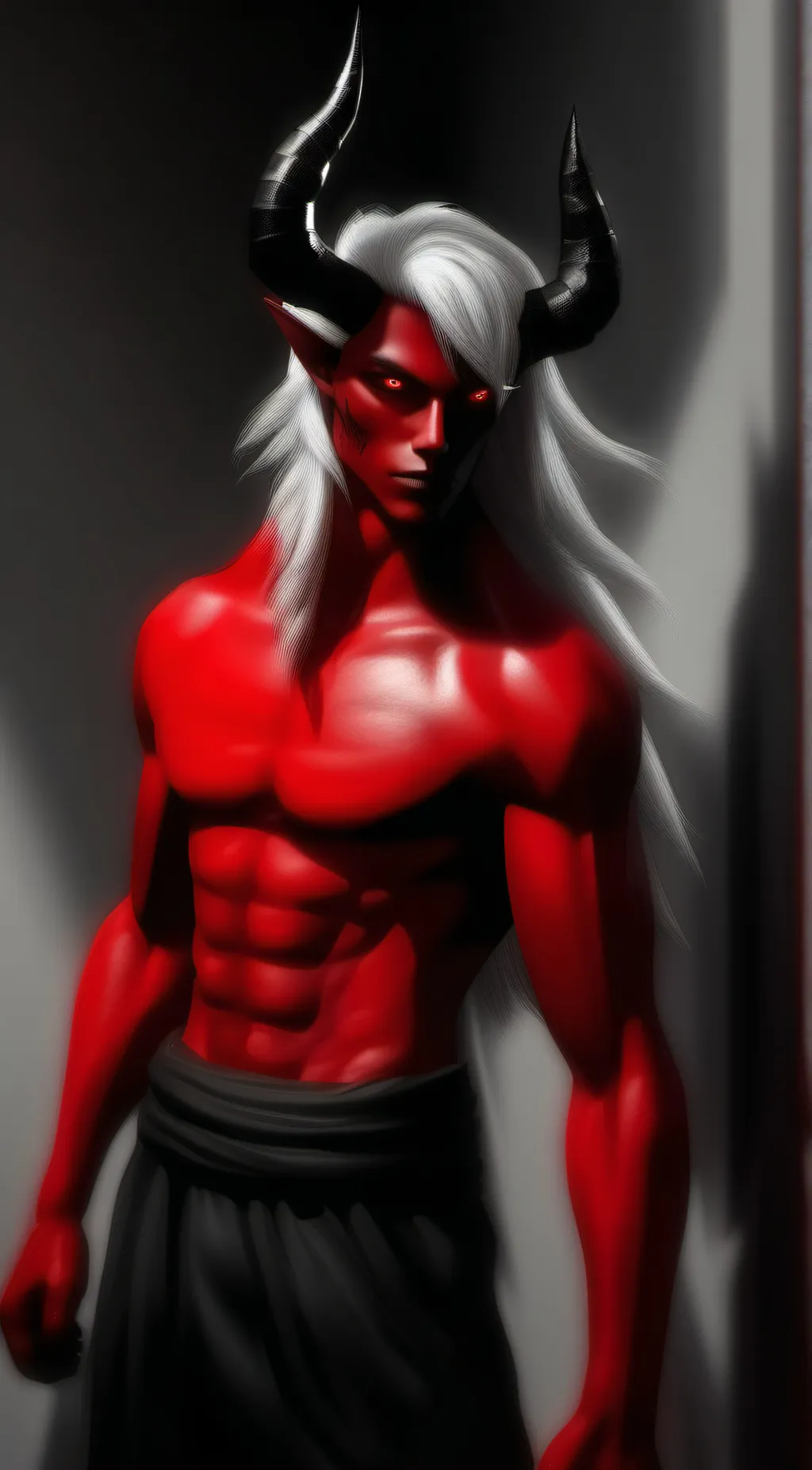 ai character: Subject 19: Ashura background