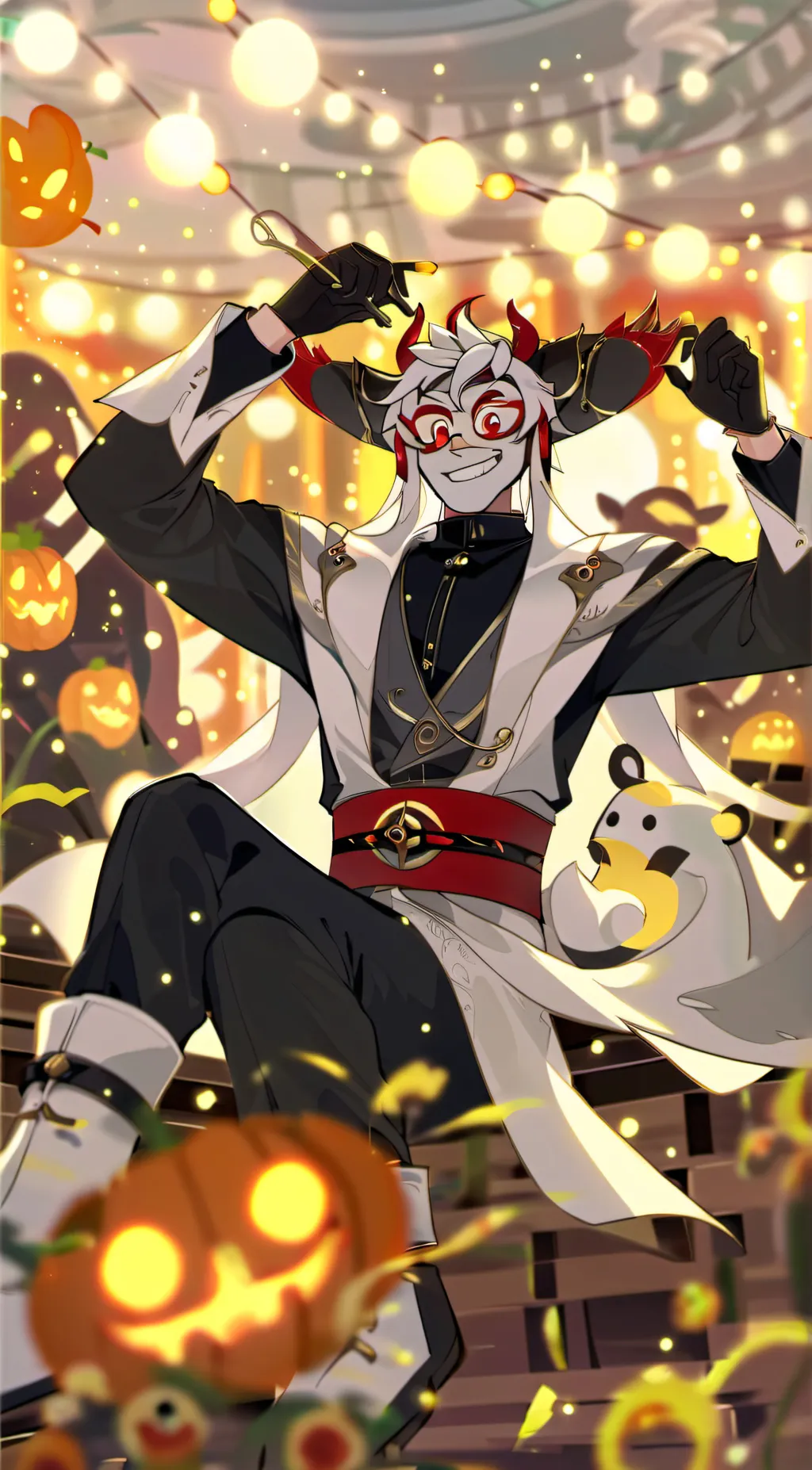 ai character: Lucifer background