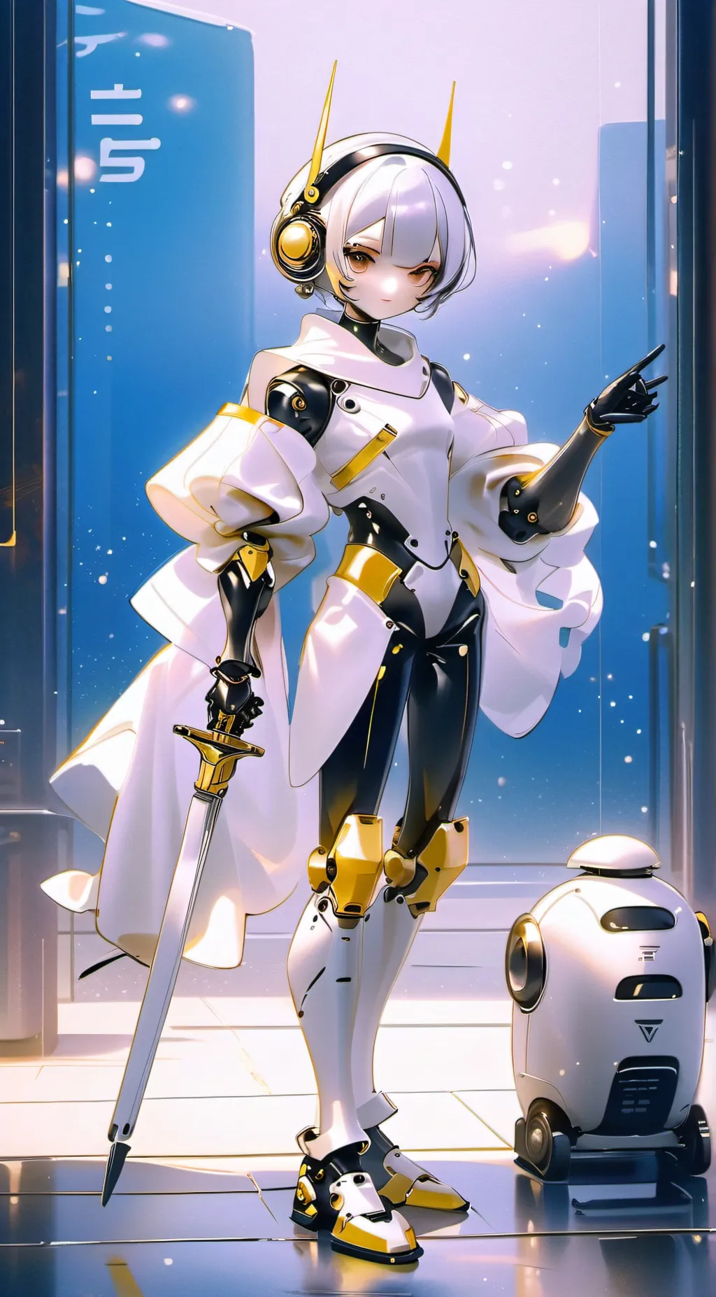 ai character: AI ChatBot background