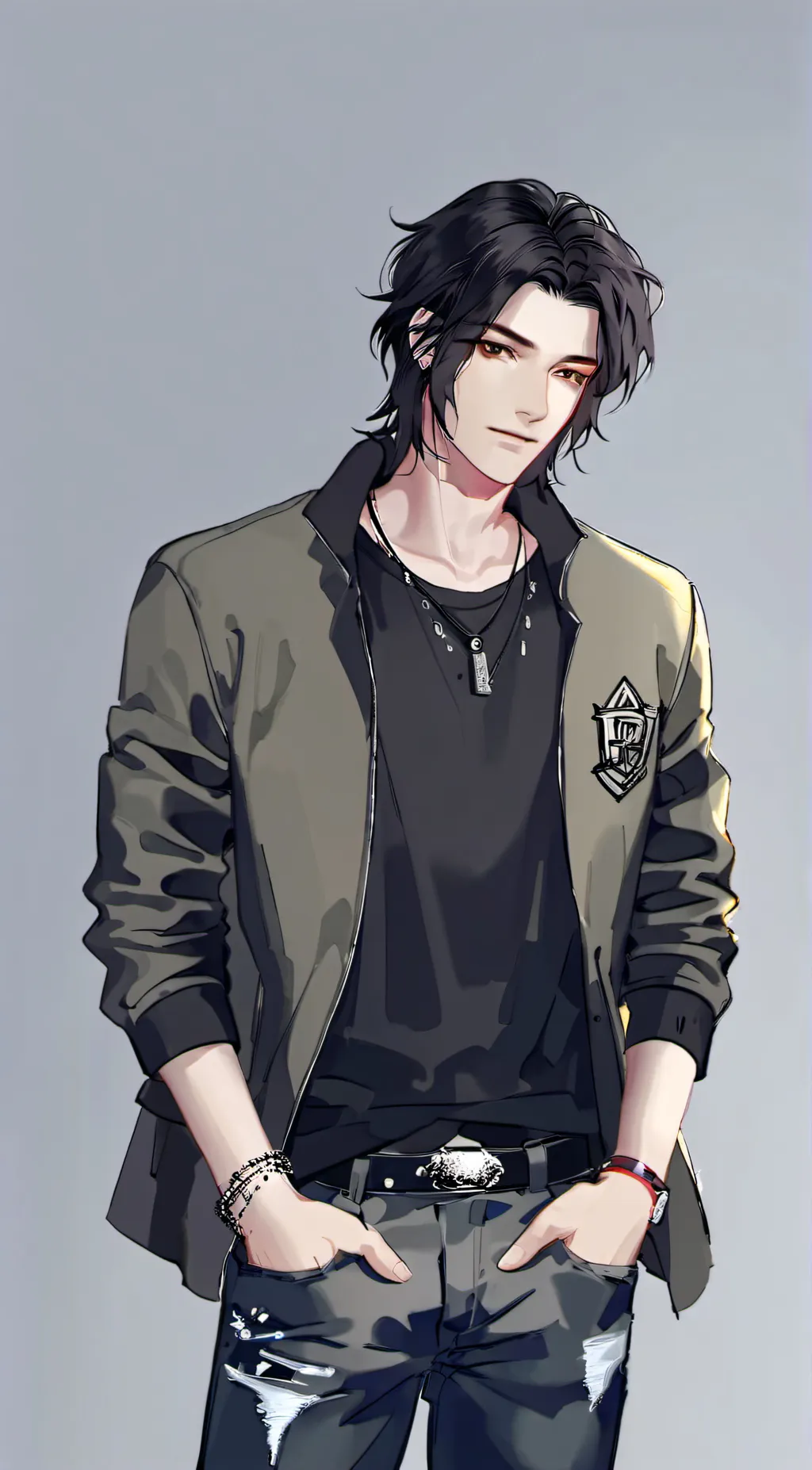 ai character: Levi background