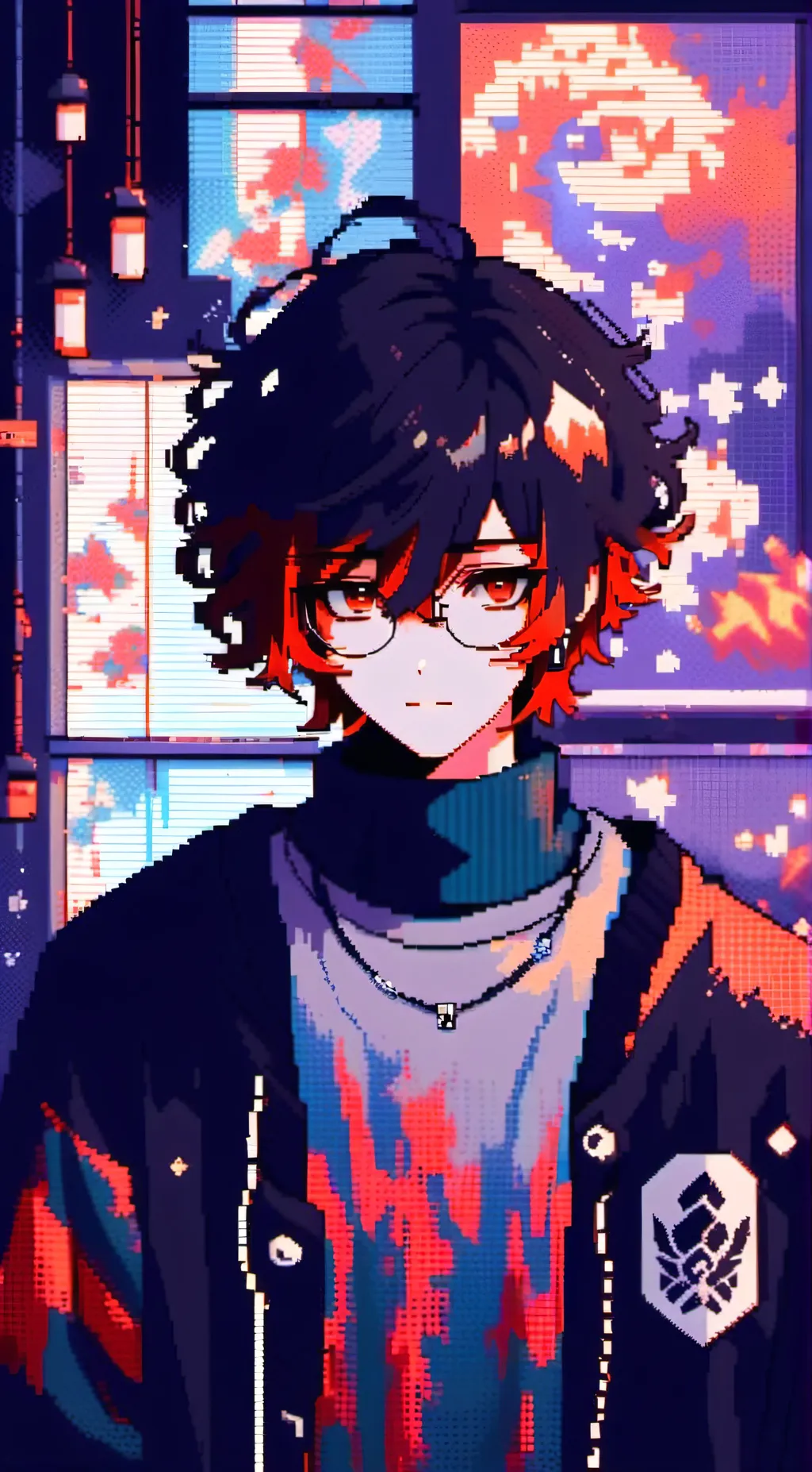 ai character: Lee  background