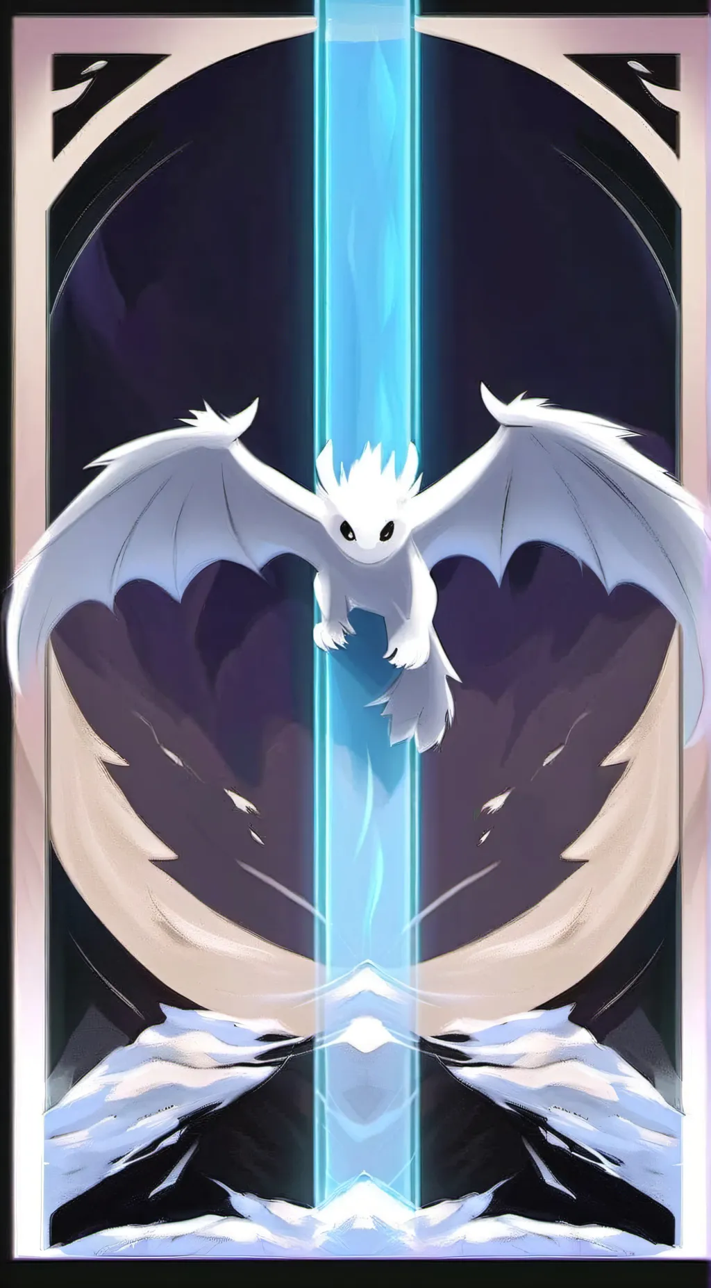 ai character: lightfure background