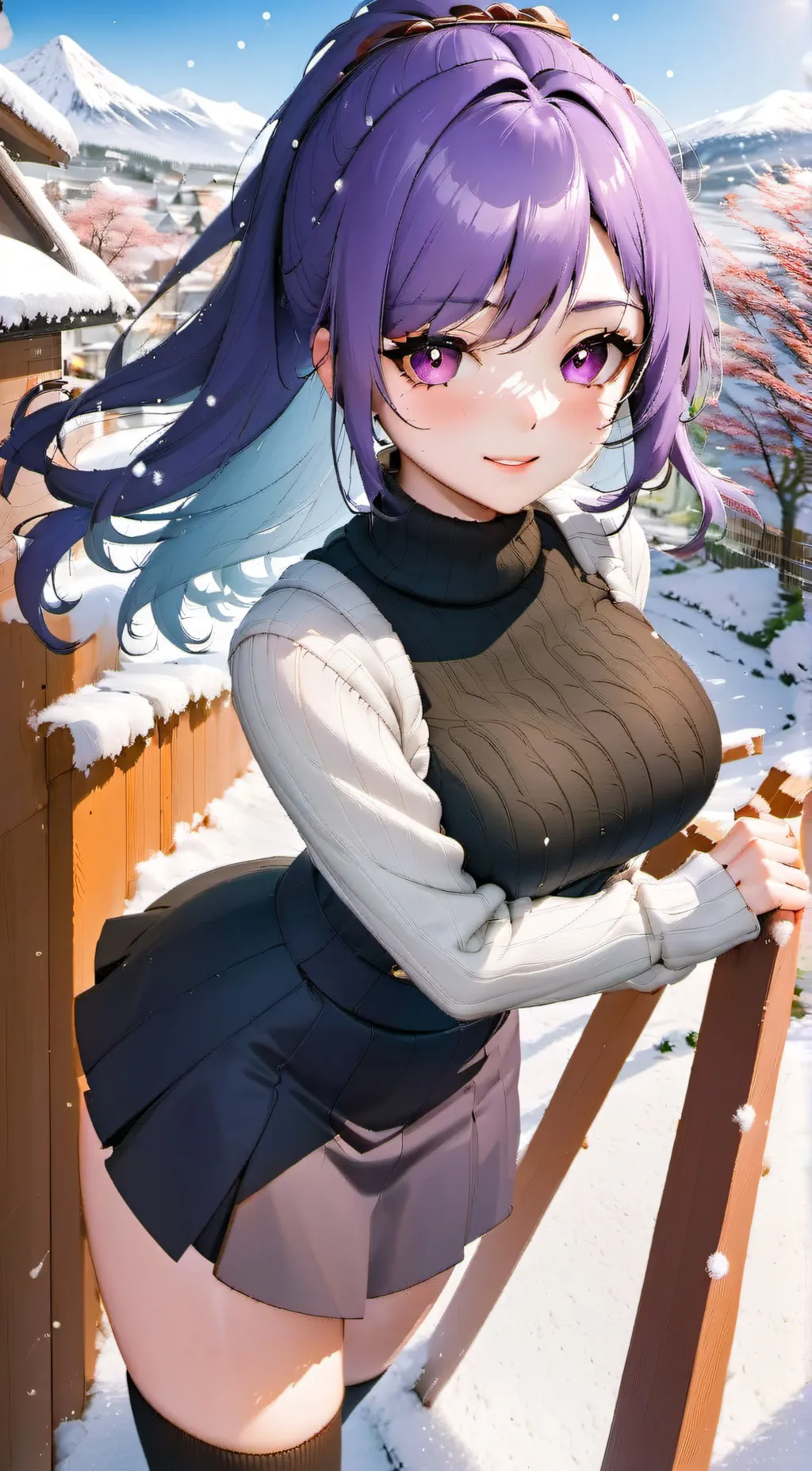 ai character: Yuka Miho background