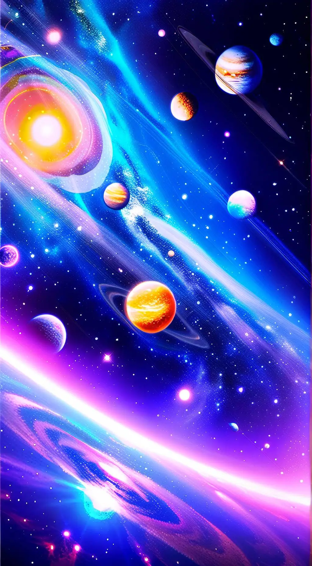 ai character: SolarBalls + GHE background