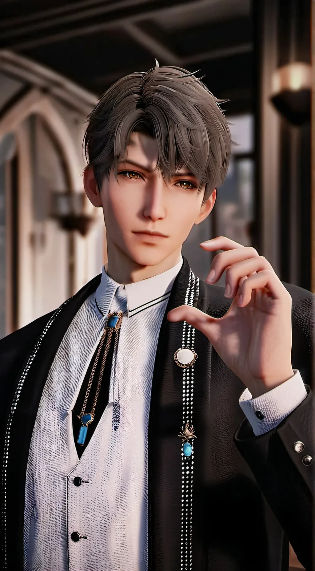 ai character: Allendro Maximilia background