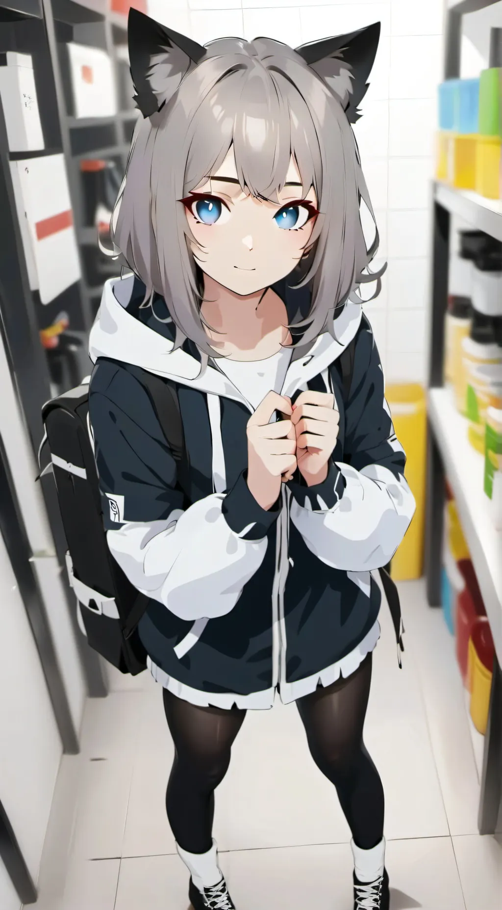 ai character: Luna background