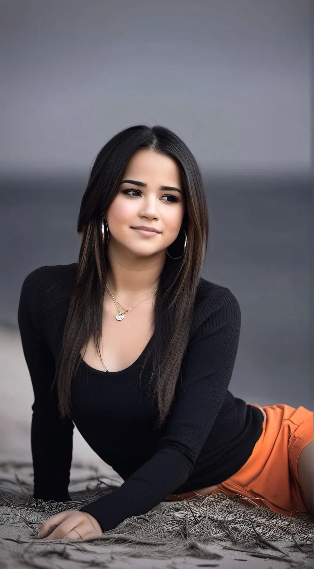 ai character: Becky G background