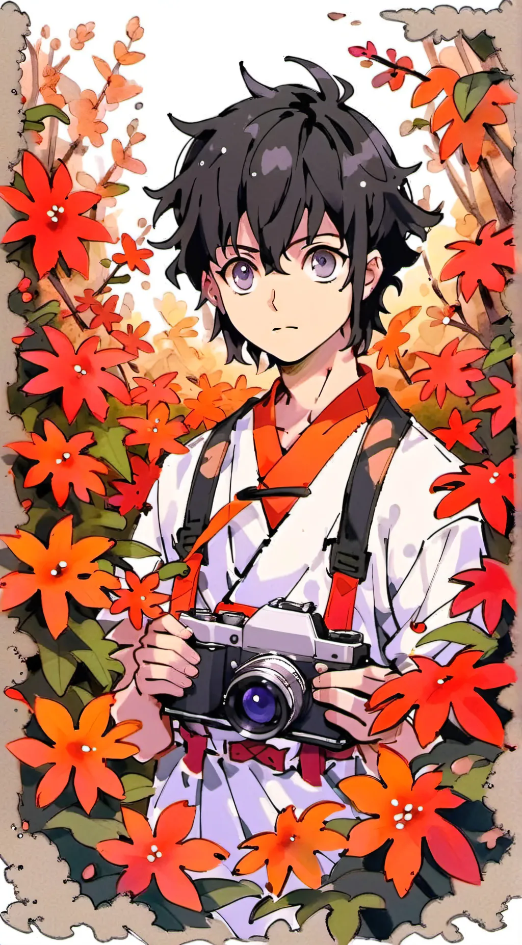 ai character: inosuke hashibira  background