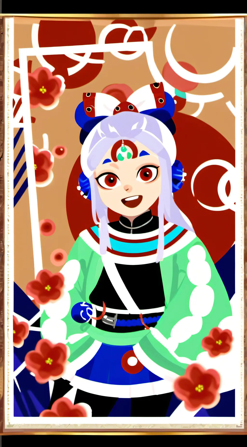 ai character: romania prima background