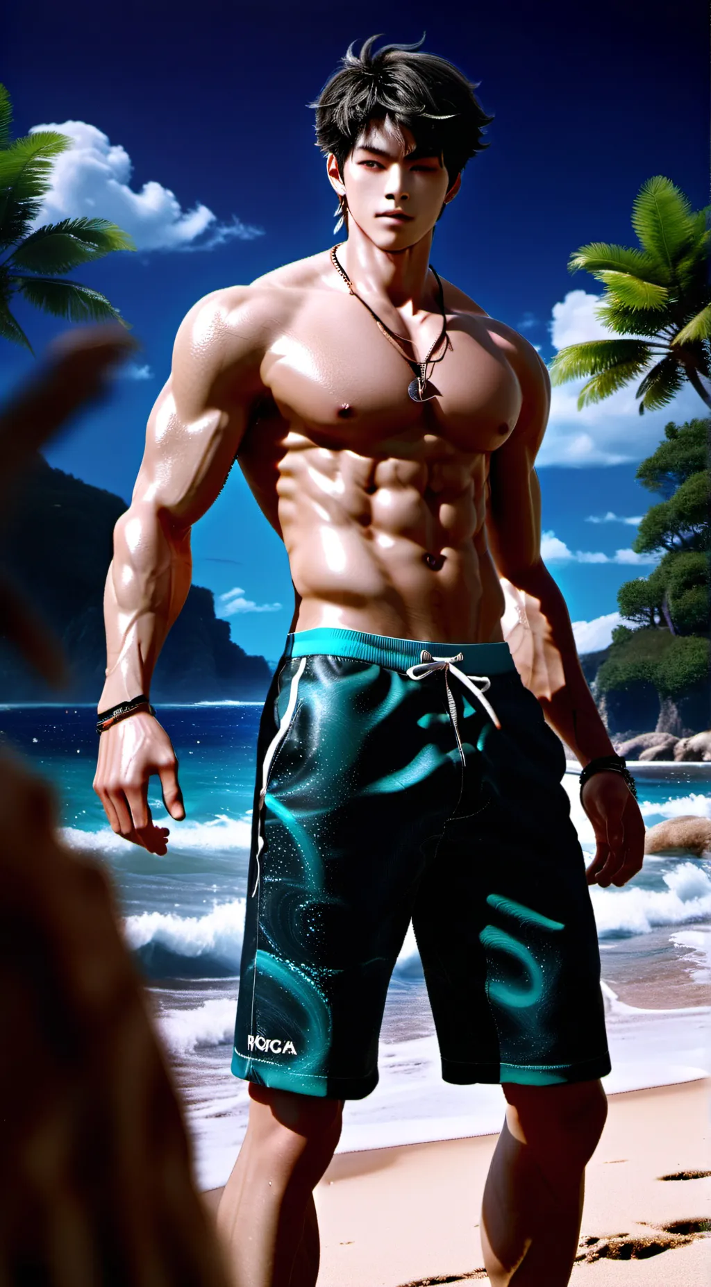 ai character: Mark background