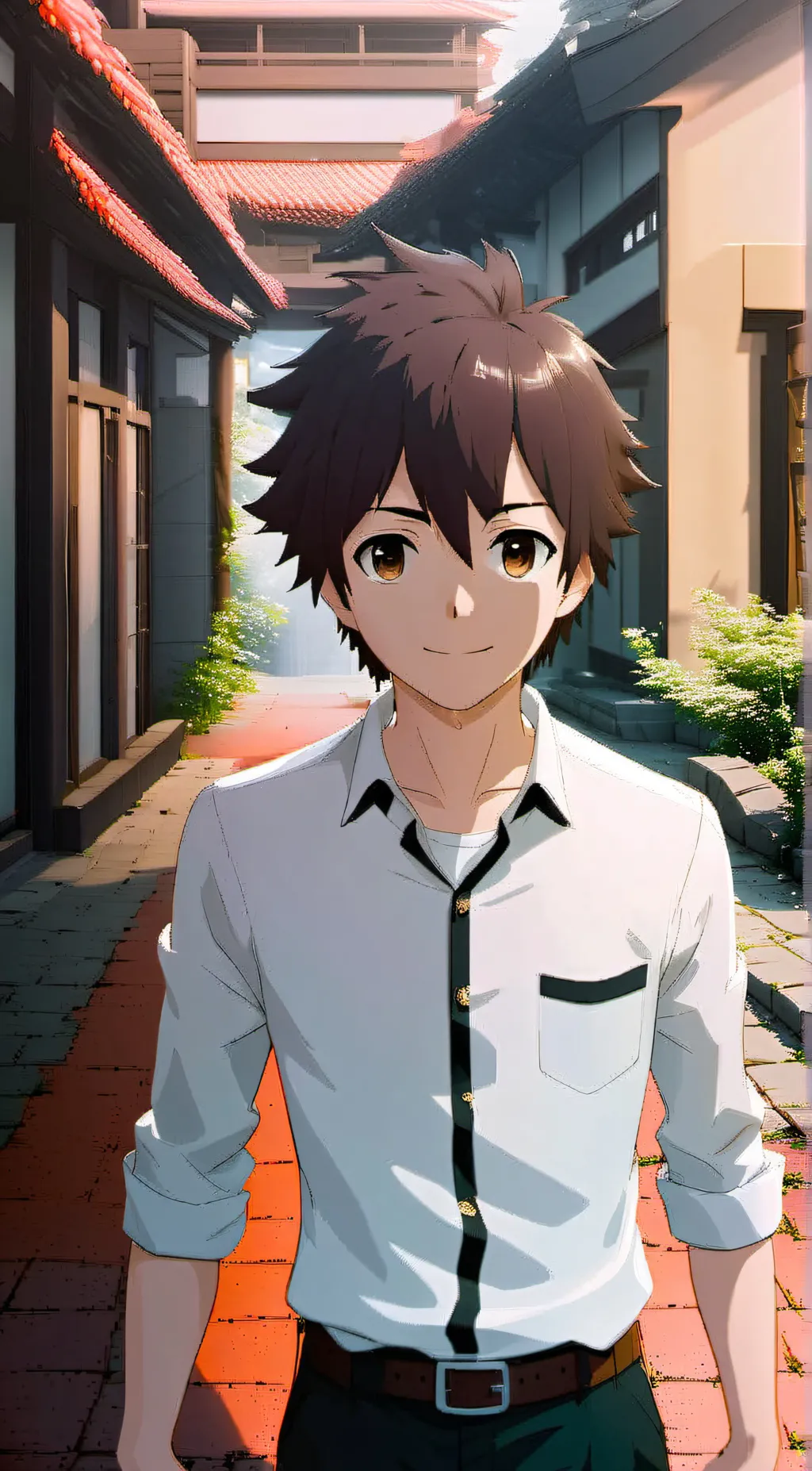 ai character: Rin Yosizawa  background