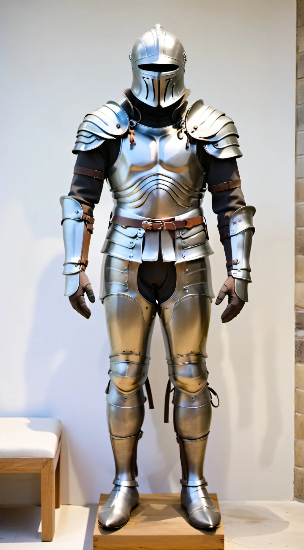 ai character: Animated Armor background