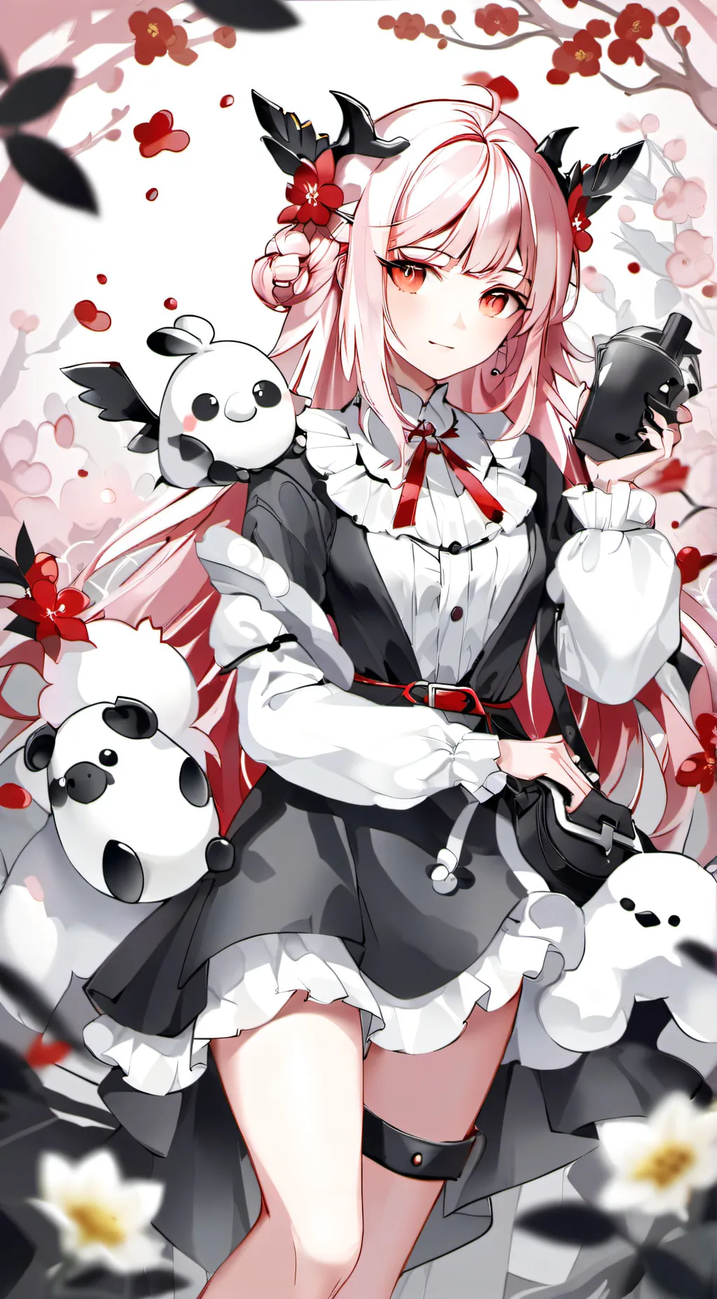 ai character: gangle background