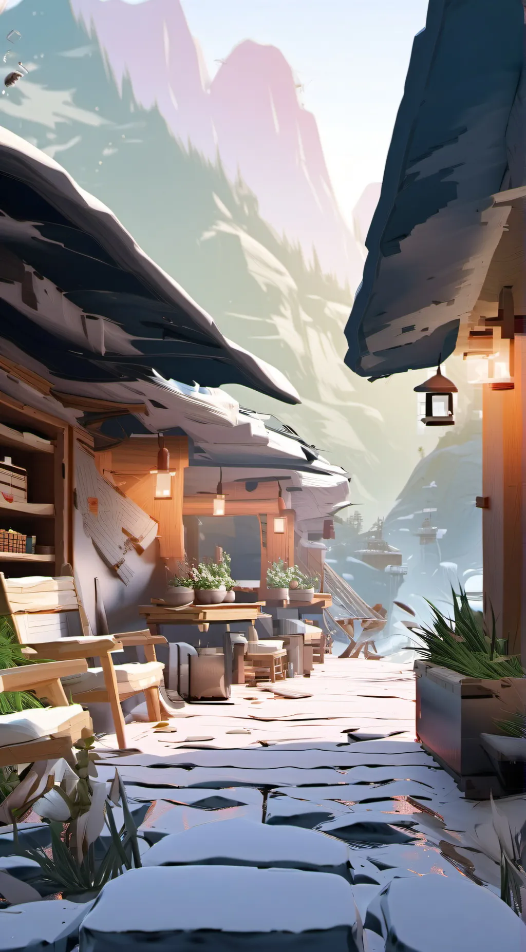 ai character: spicy  background