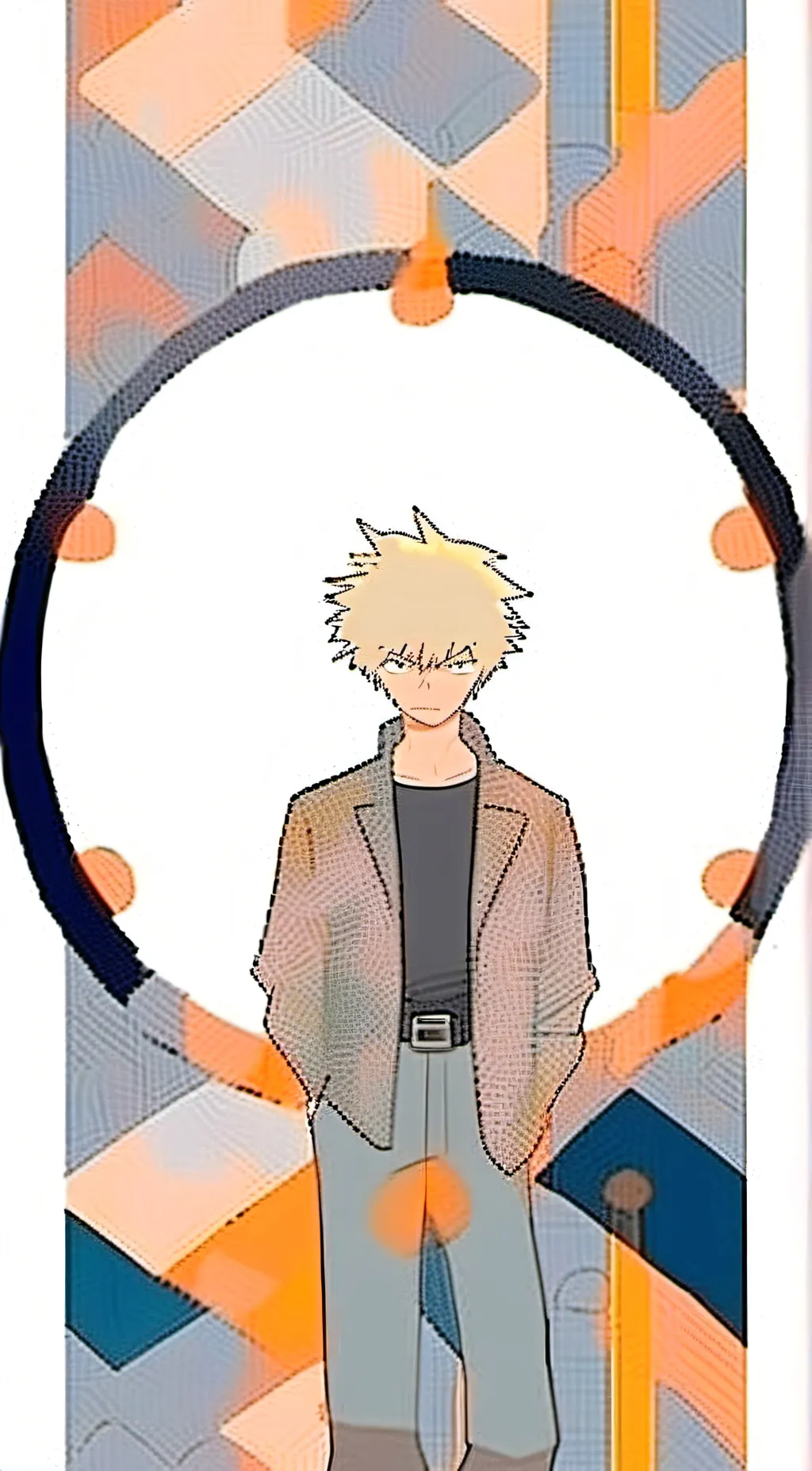 ai character: {Mha blackout} background