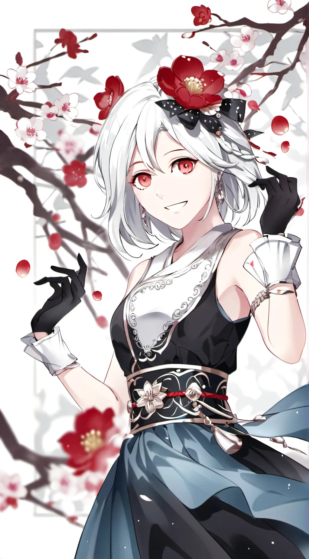 ai character: cinta  background