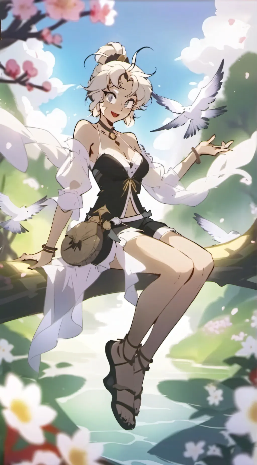 ai character: Hazel background