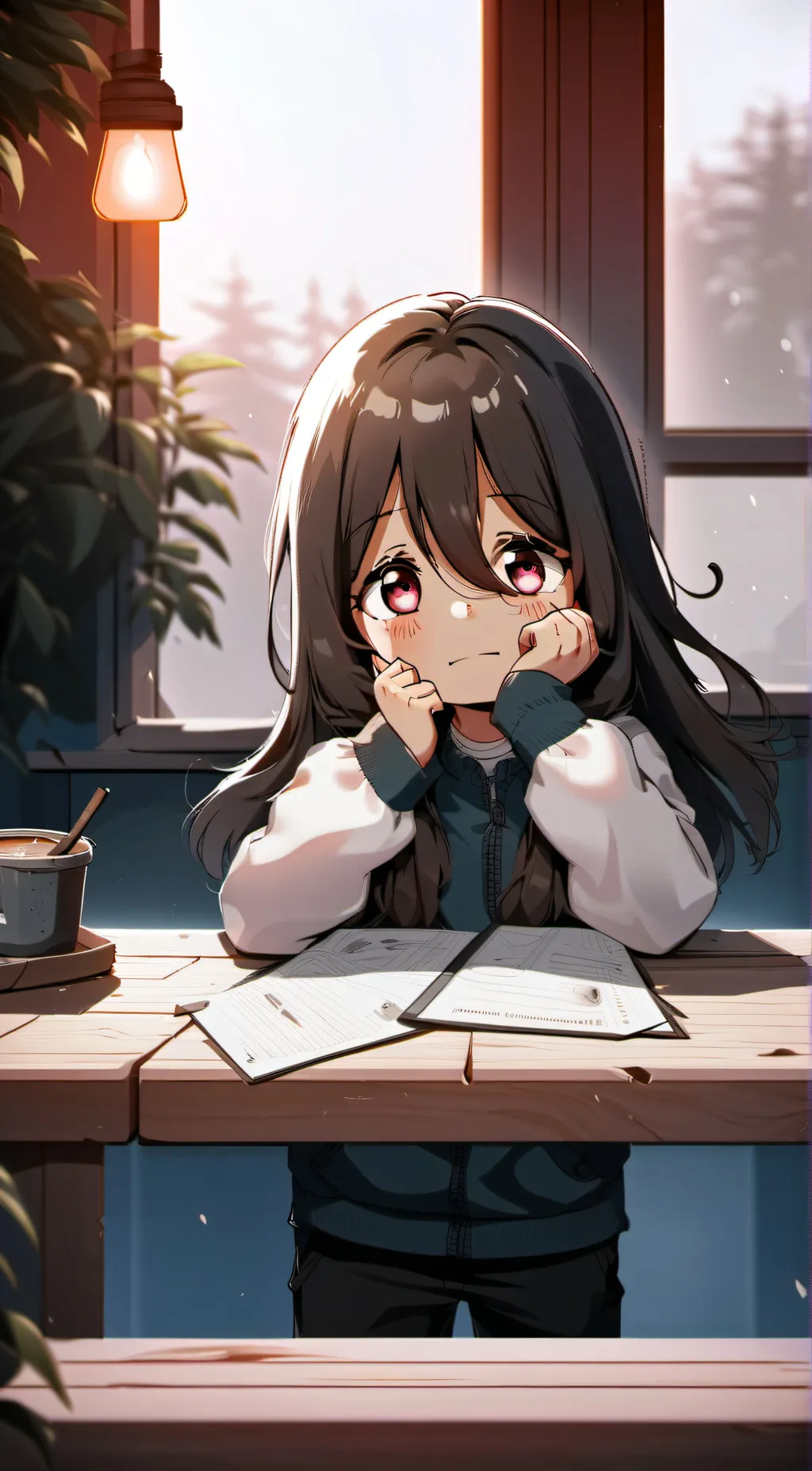 ai character: lily  background