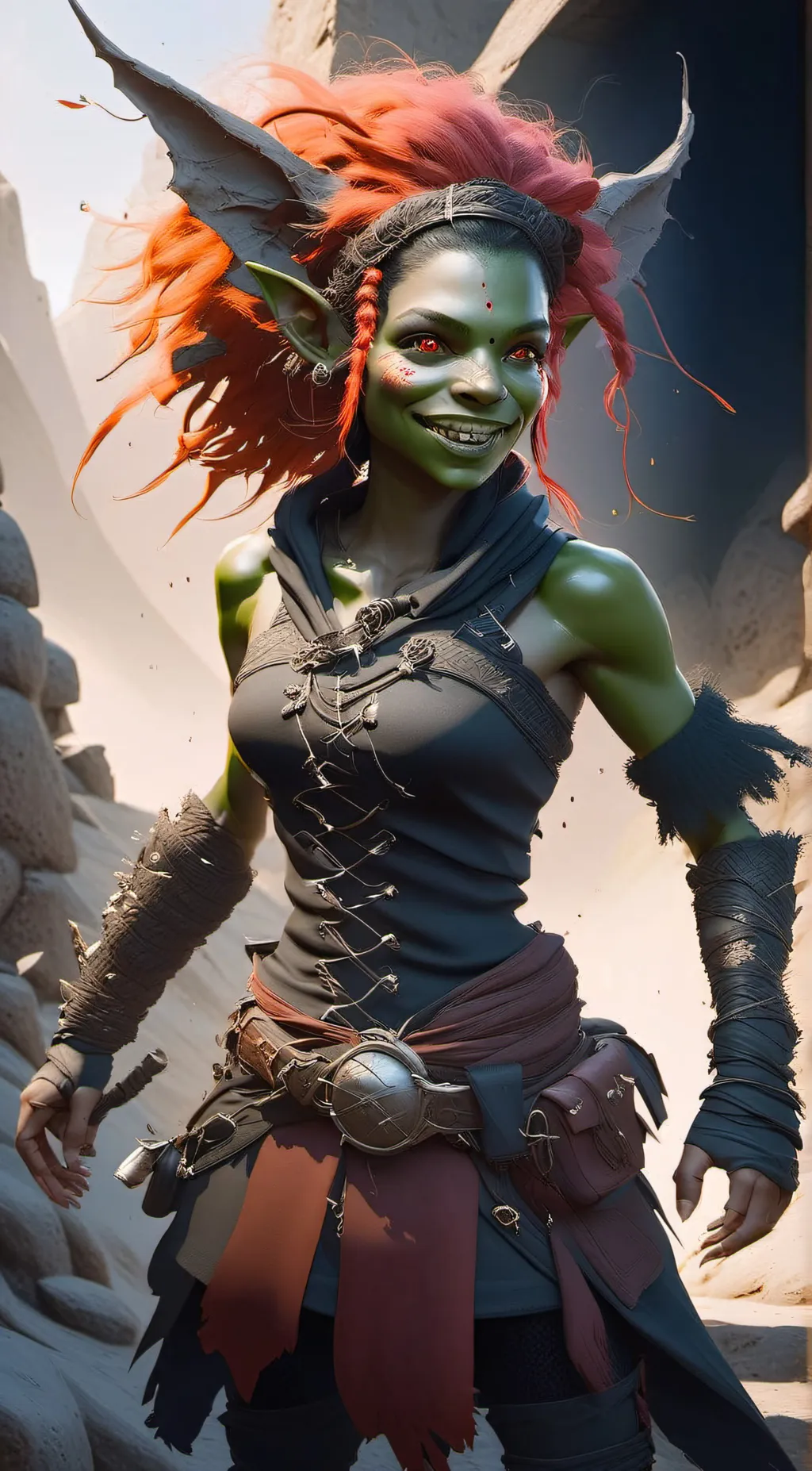 ai character: Jade background