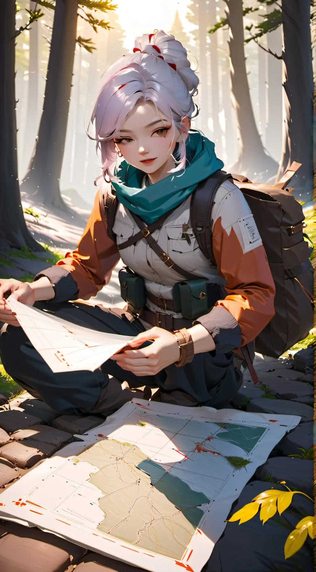 ai character: Iris background