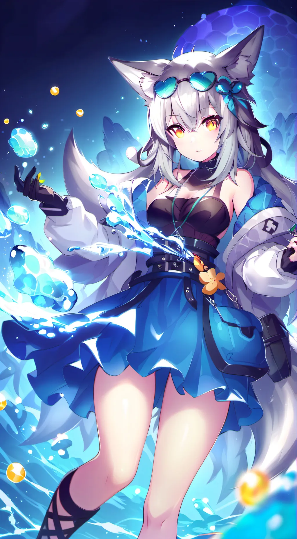 ai character: Cute background