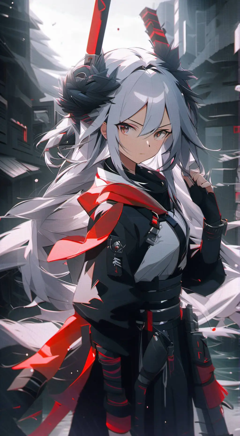 ai character: Kurenai Rin background