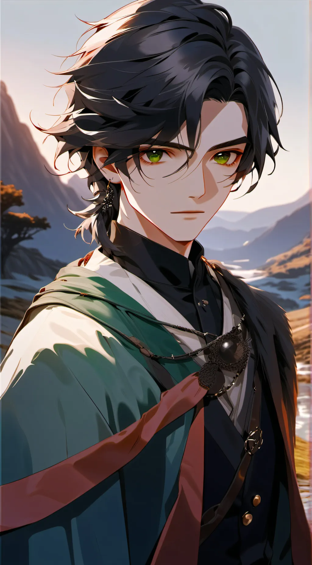 ai character: Luke background