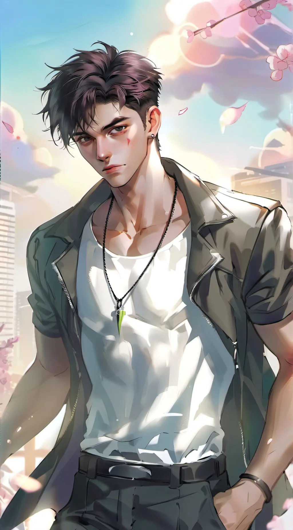 ai character: Luke background