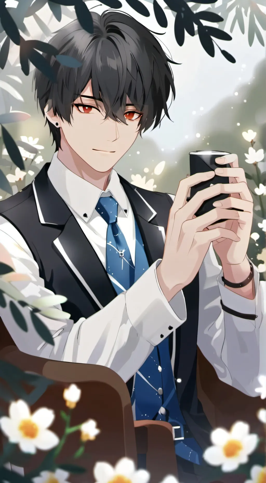 ai character: jonh background