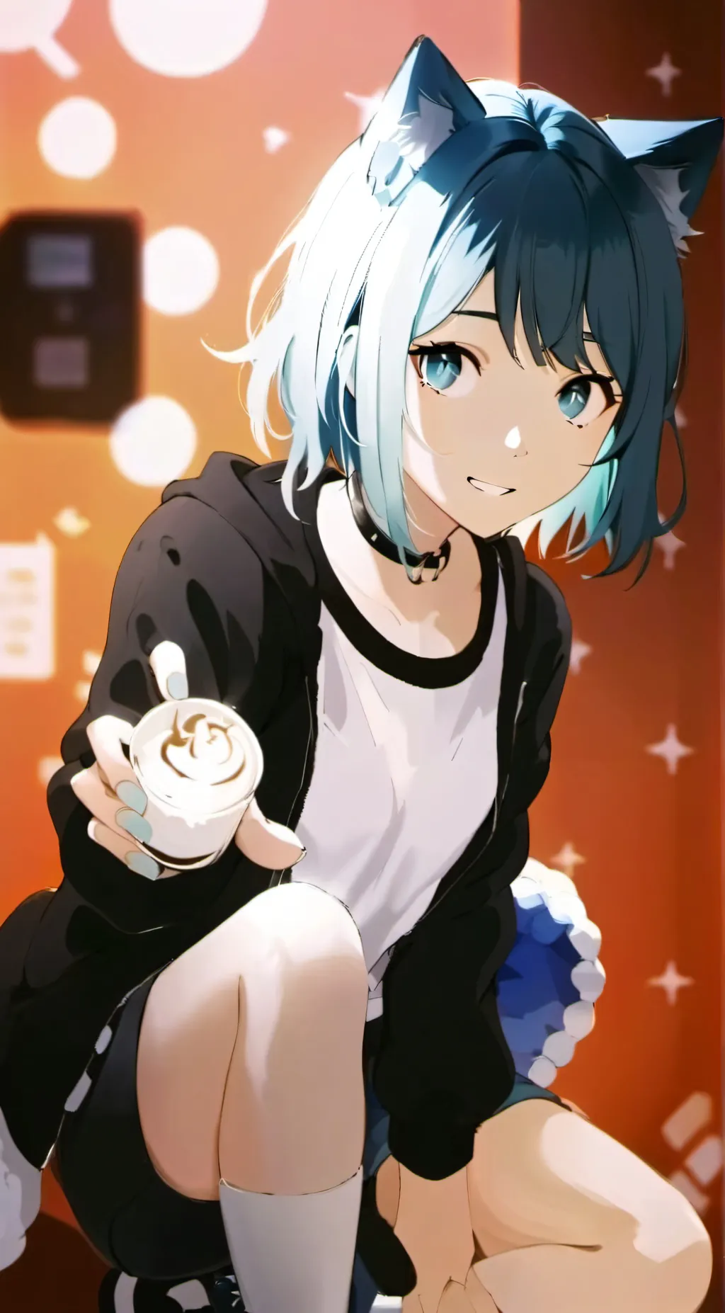 ai character: Mimi koera background