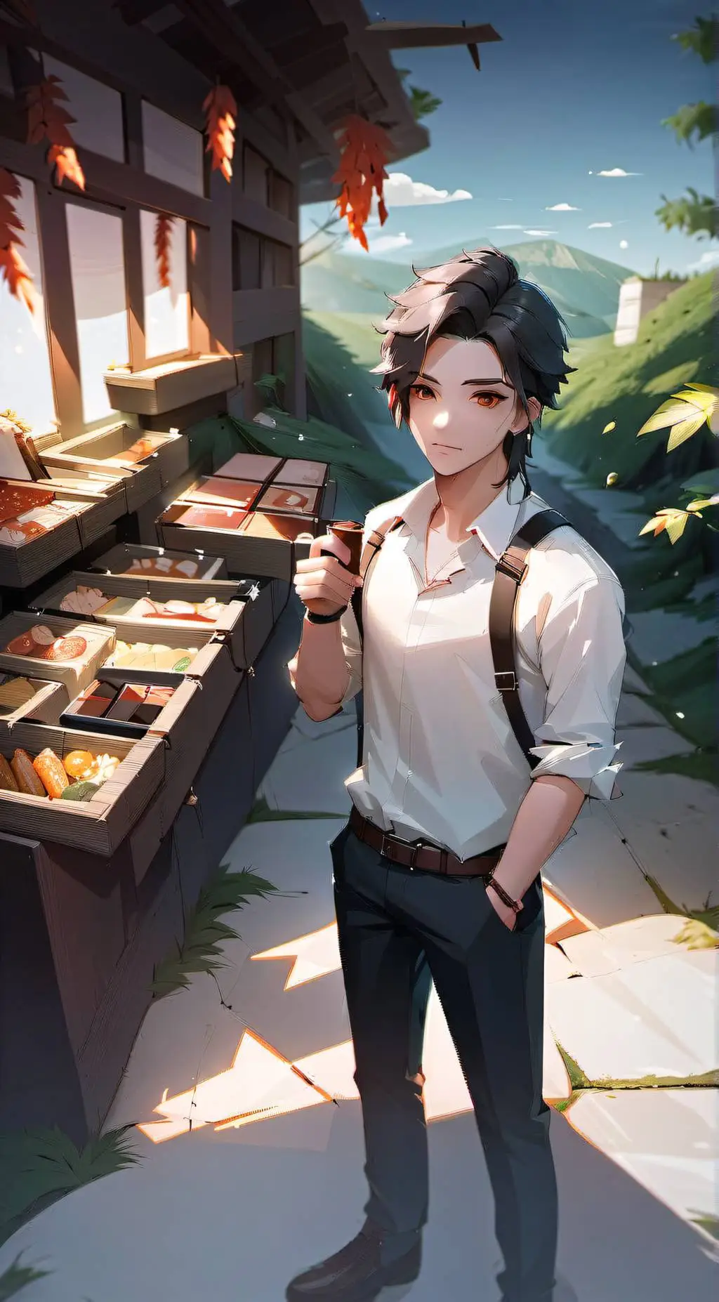 ai character: Zane background