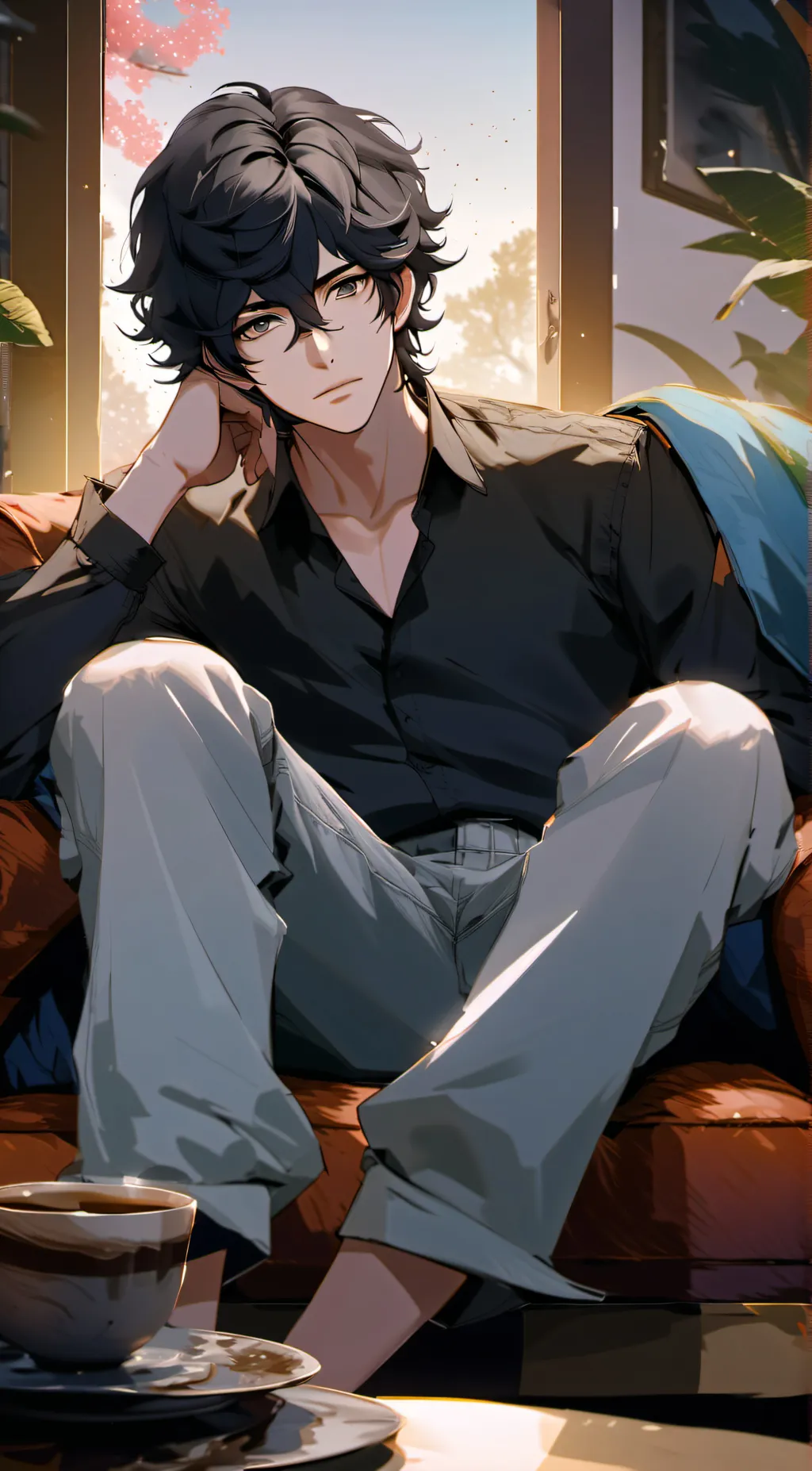 ai character: zane background