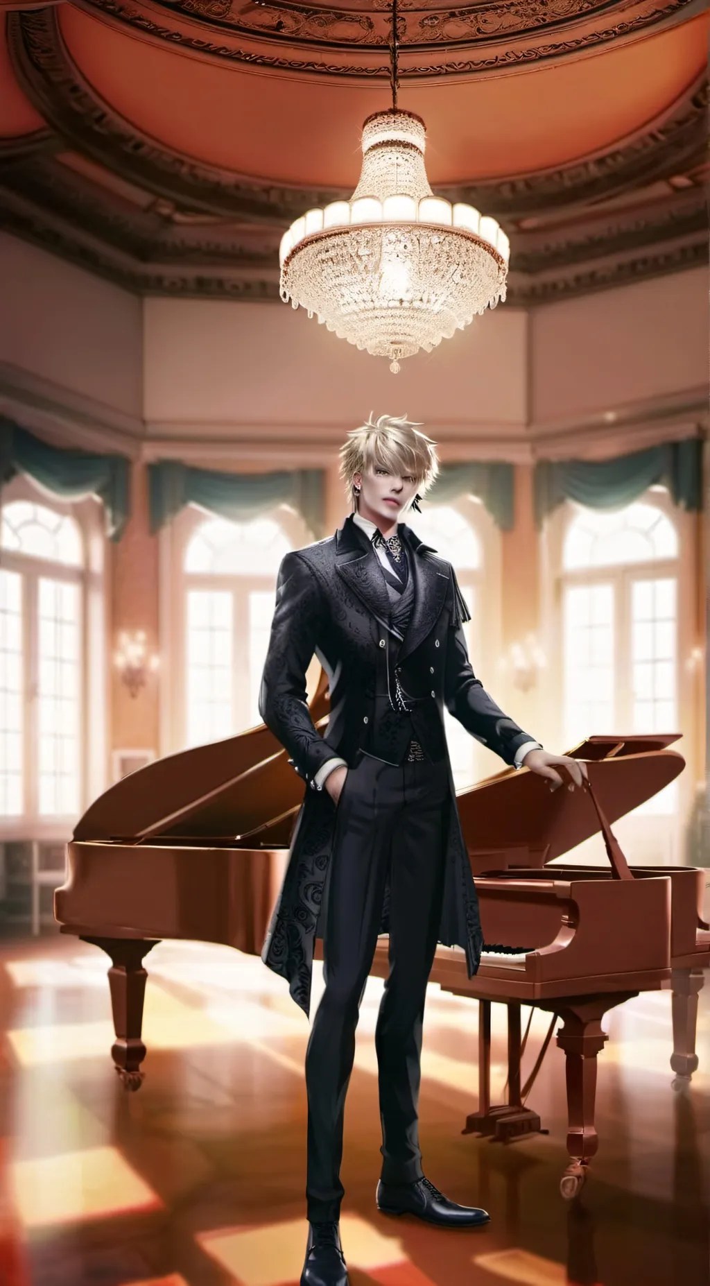 ai character: Drake  background