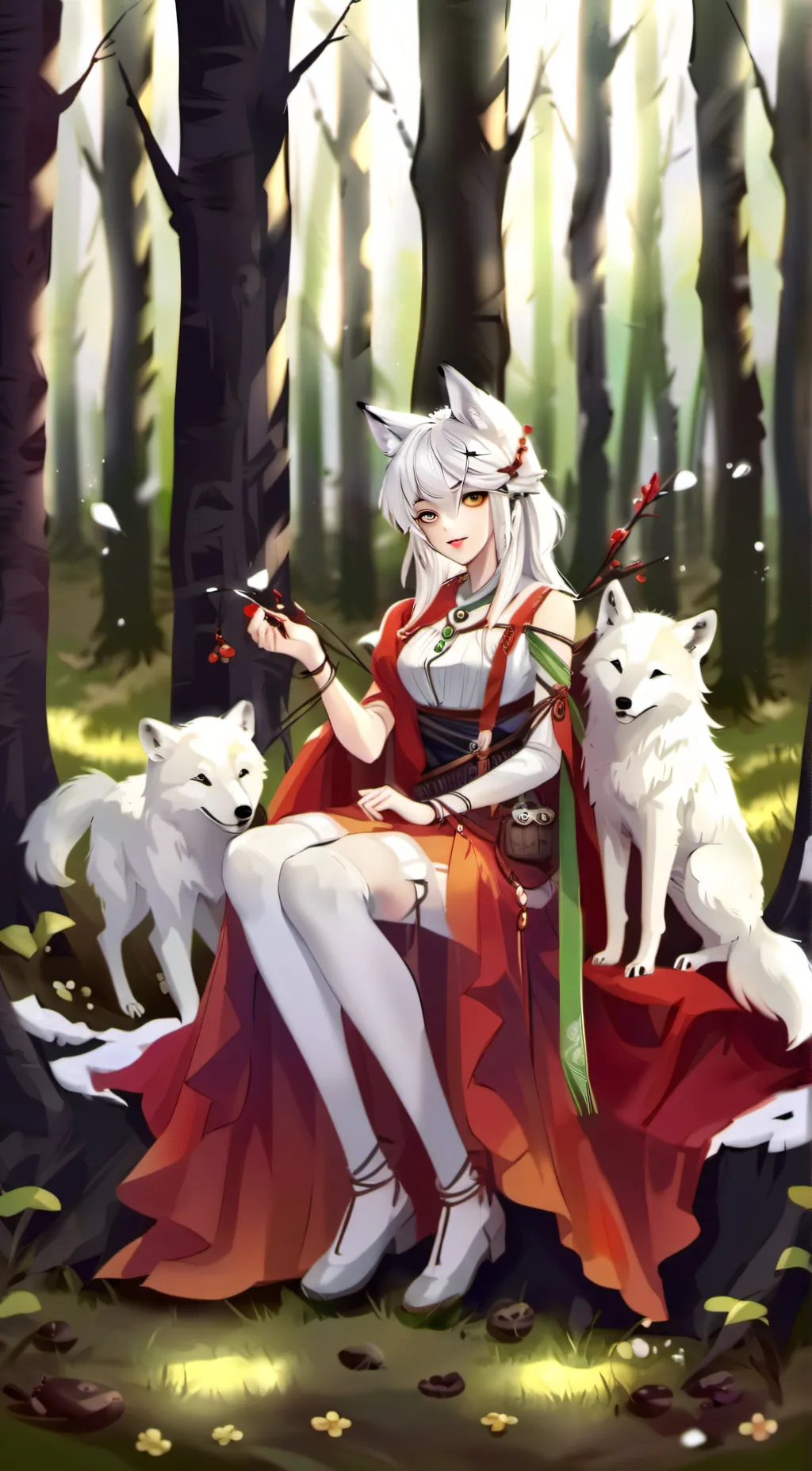 ai character: Kaitlyn  background