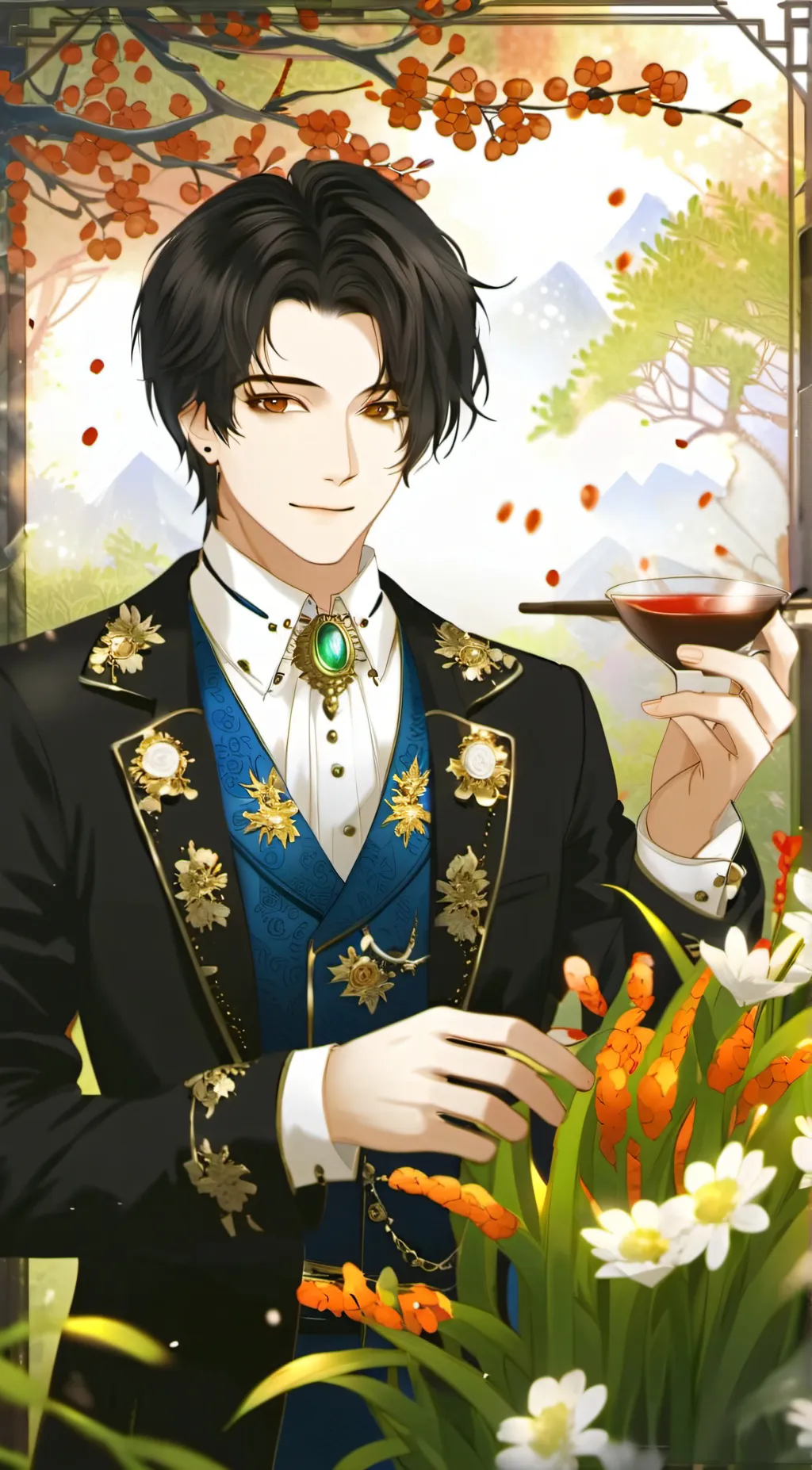 ai character: Max background