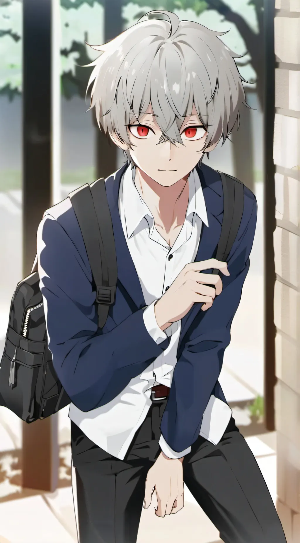 ai character: Derrick James III background