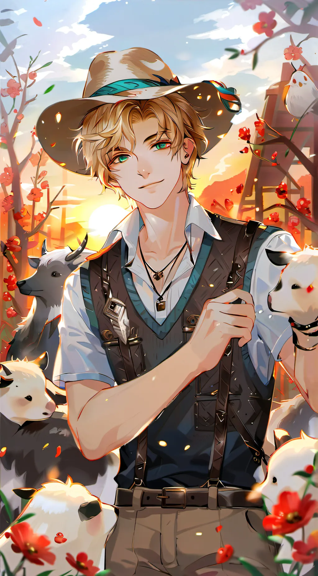 ai character: Terry  background