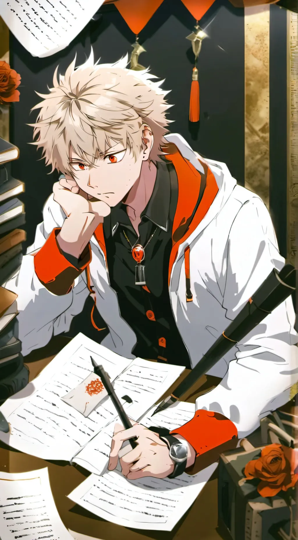 ai character: Da Class 1-A!😁 background