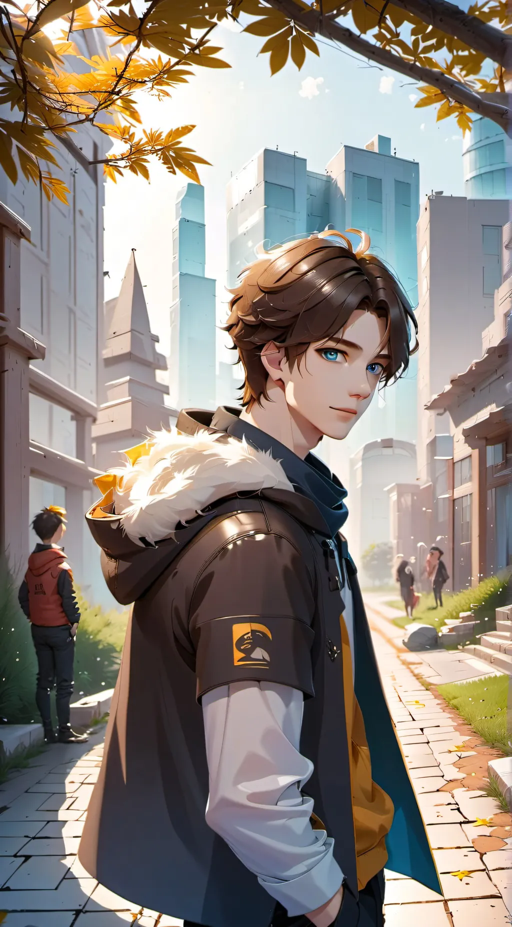 ai character: Alex Smith  background