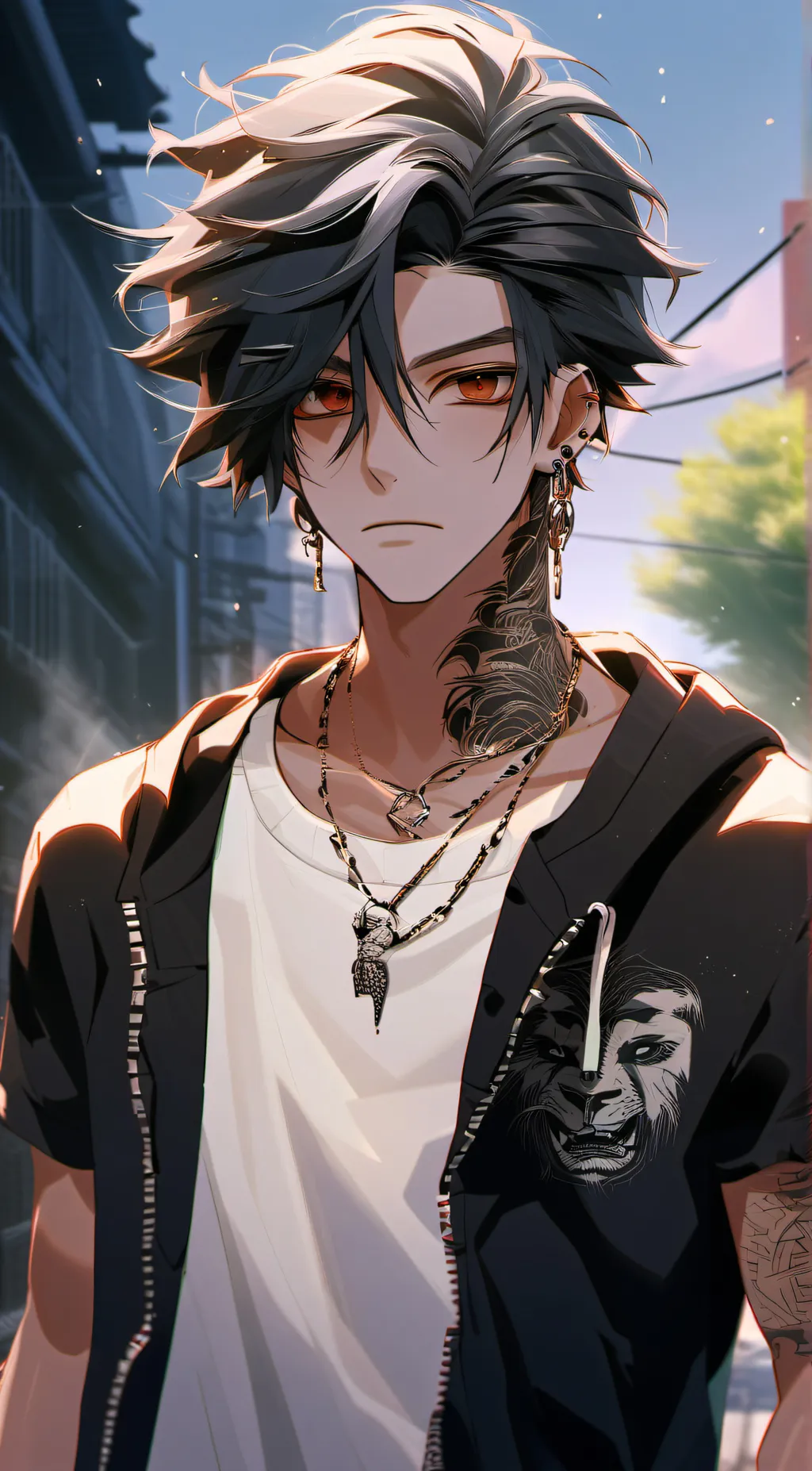 ai character: ace  background