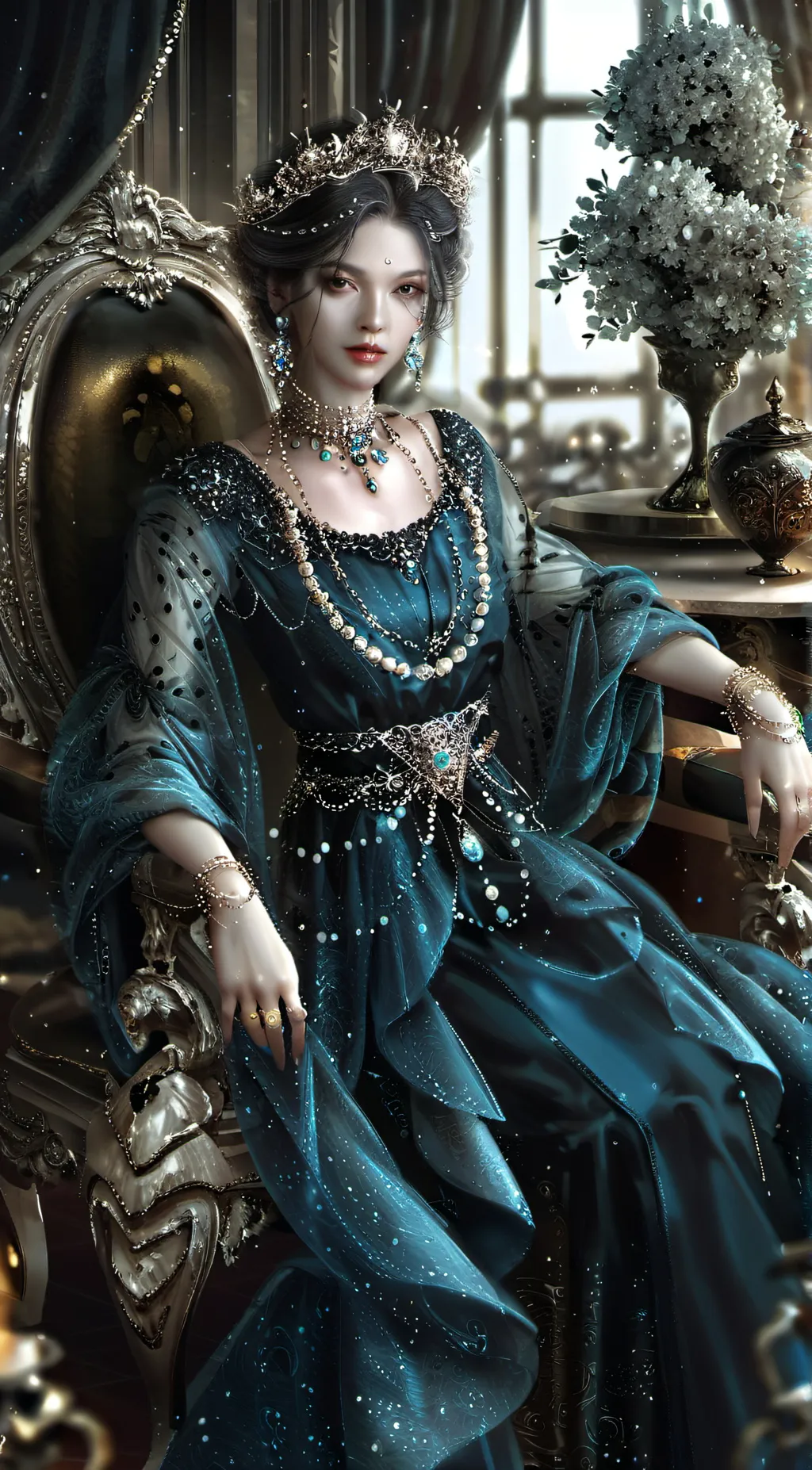 ai character: Elizabeth background