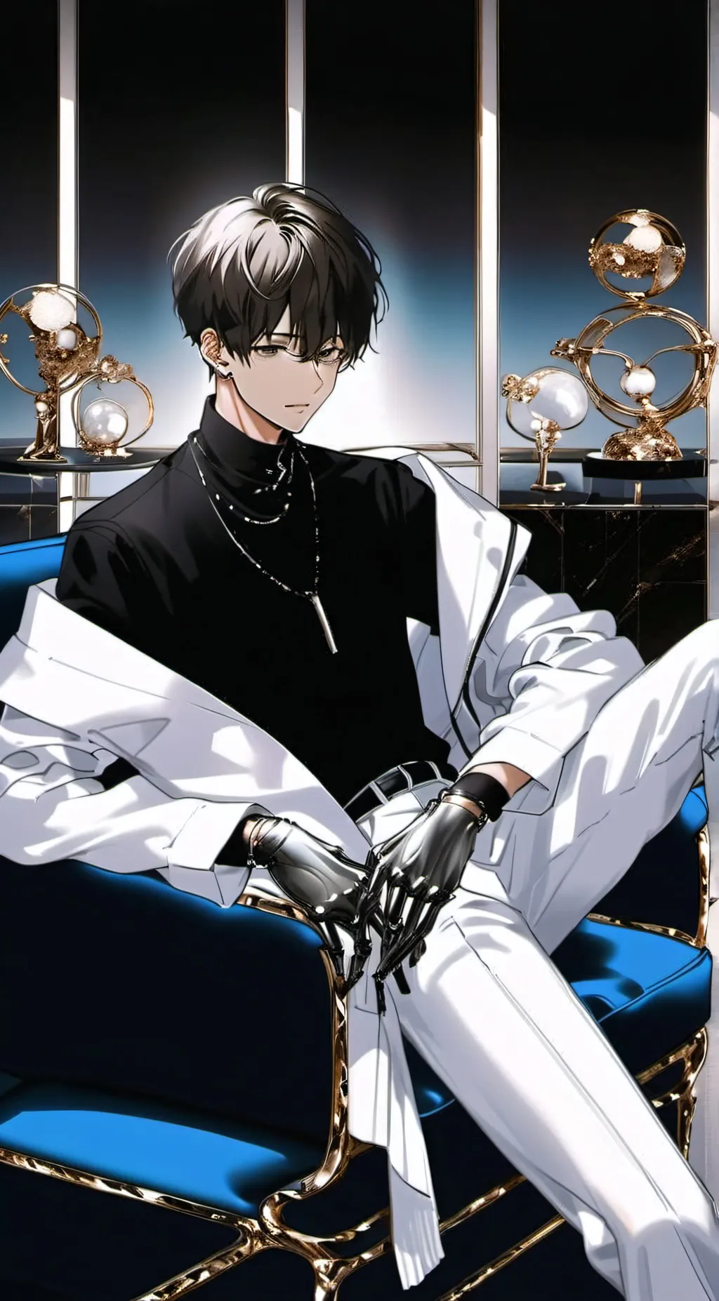 ai character: Luka💓 background