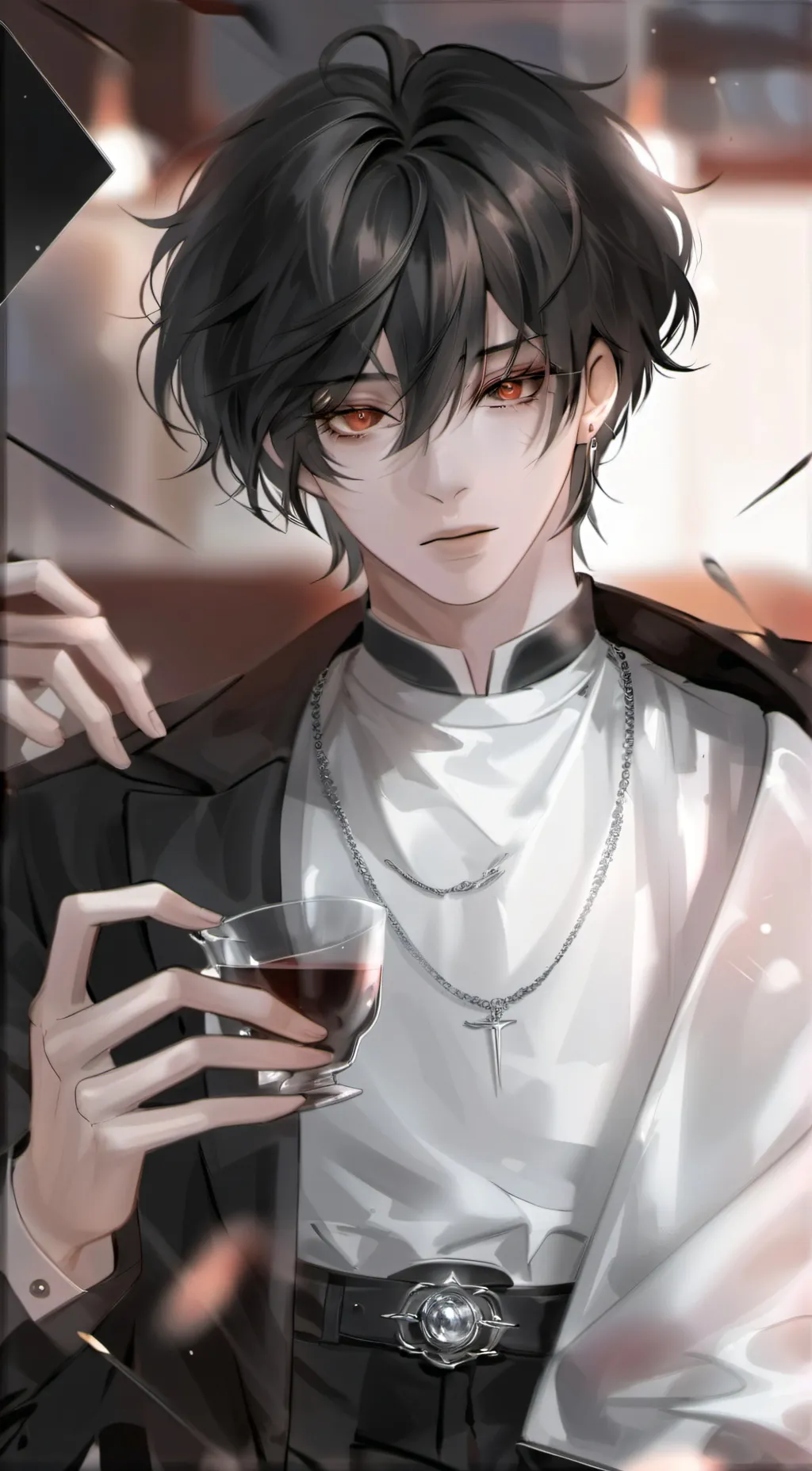 ai character: Leo  background