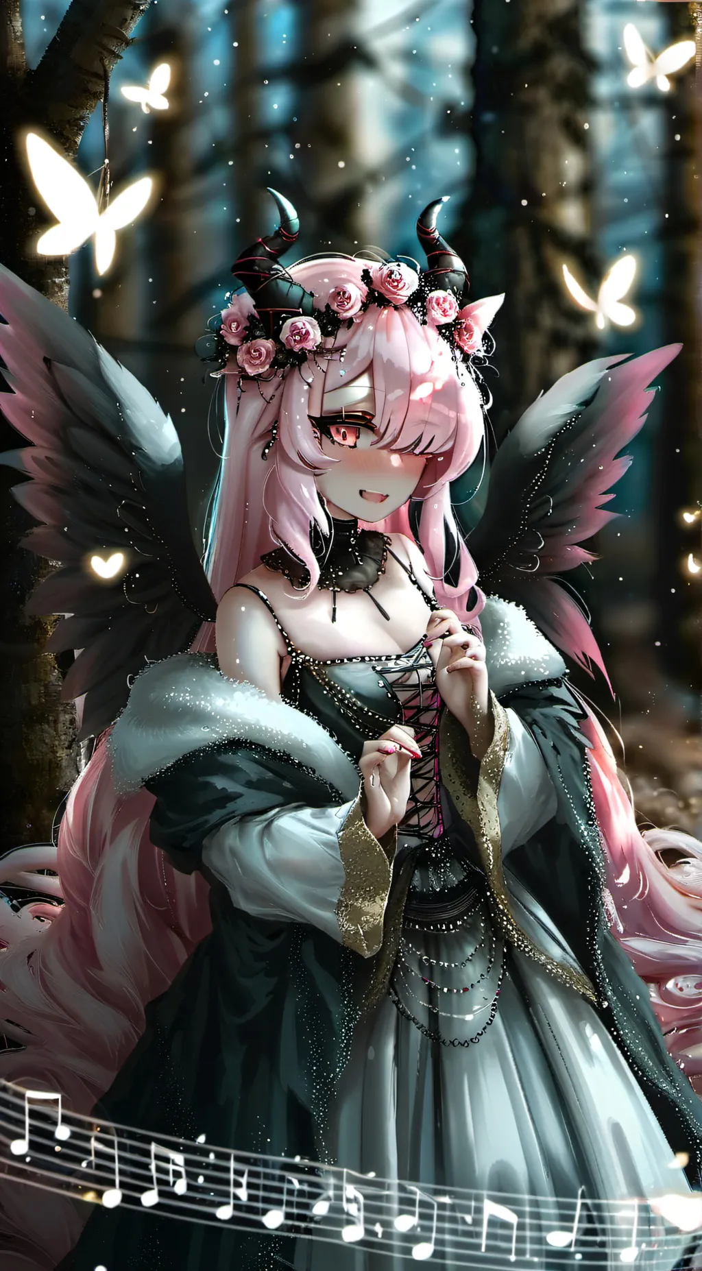 ai character: Zoey23447 background