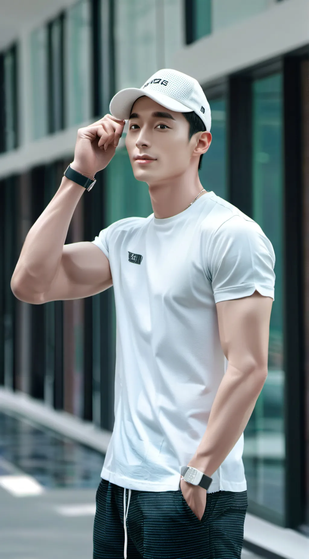 ai character: Mark background